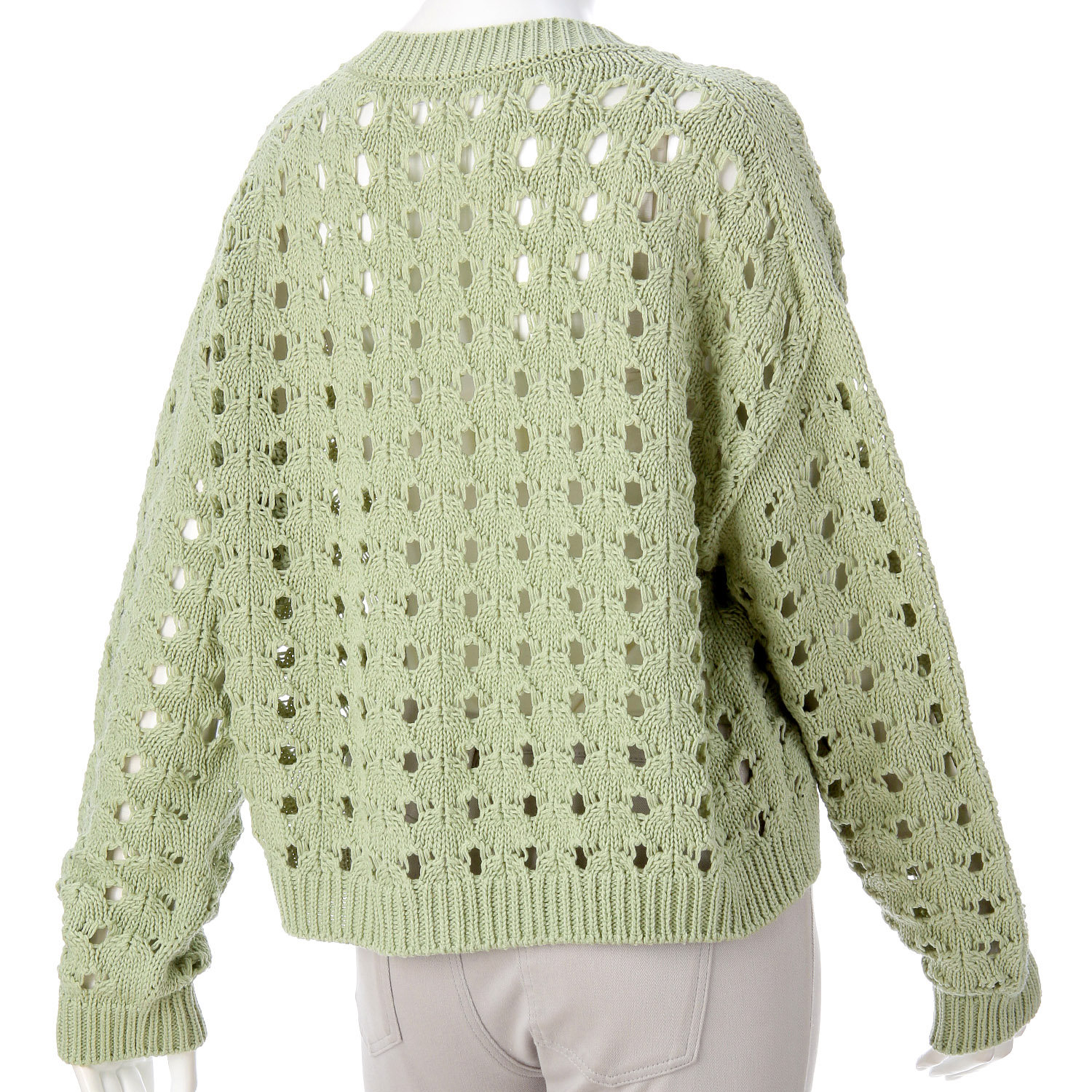 【Insta Live】EMMACULATE ショート丈Vネックカーディガン - 画像5