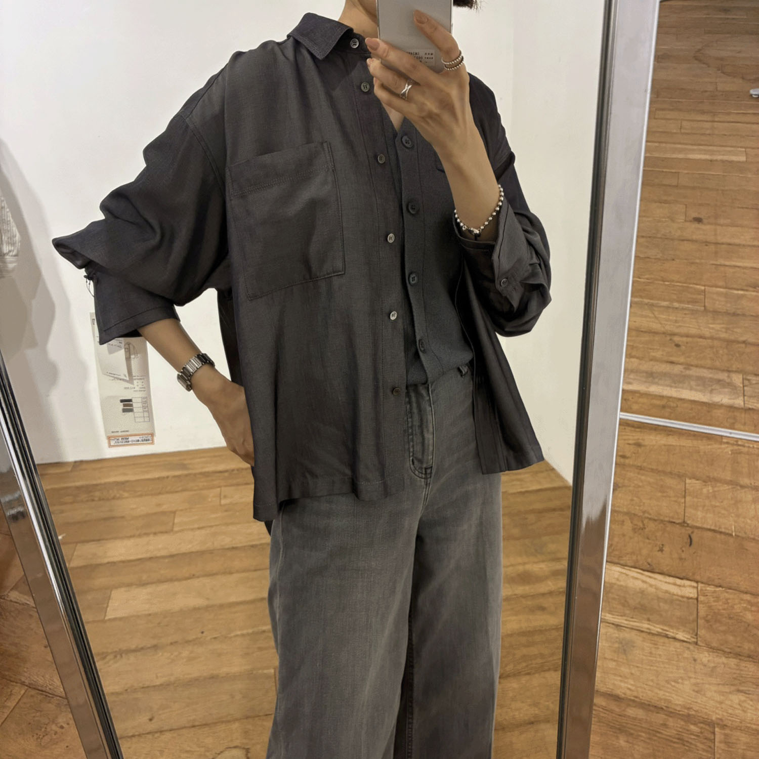 SEADRAKE ドゥシャンブレーブラウス - 画像2