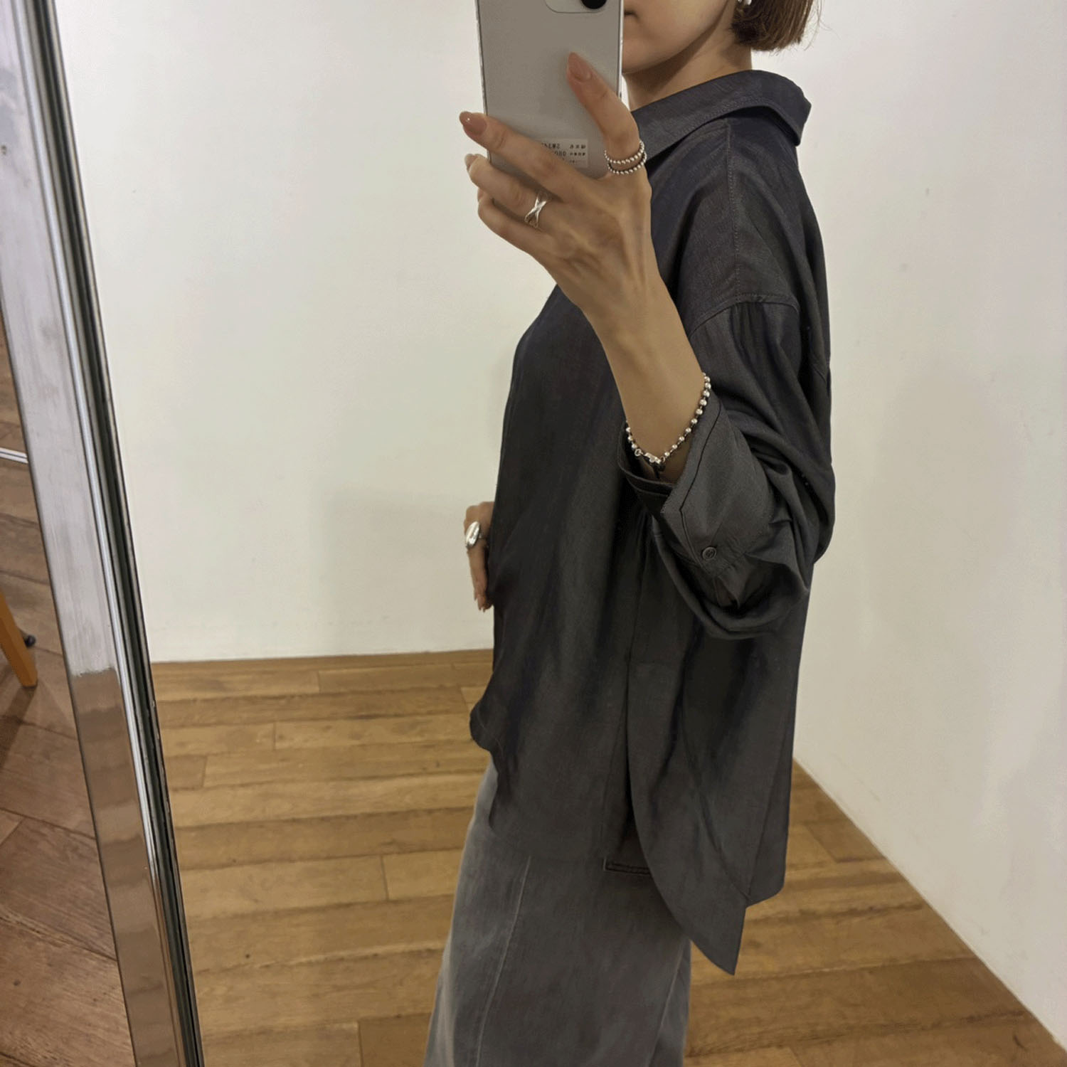 SEADRAKE ドゥシャンブレーブラウス - 画像3