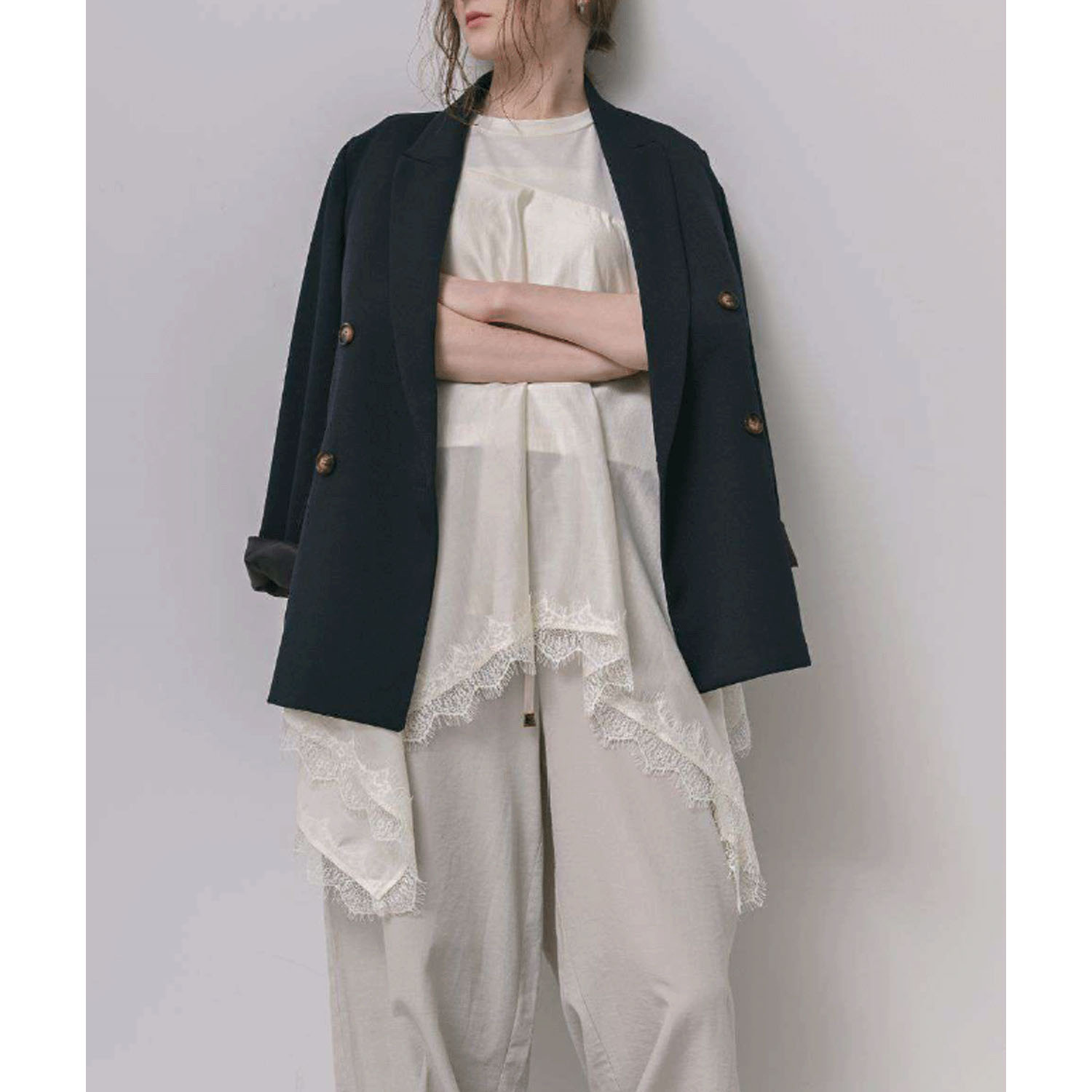 HERENCIA 紺ブレジャケット - 画像2