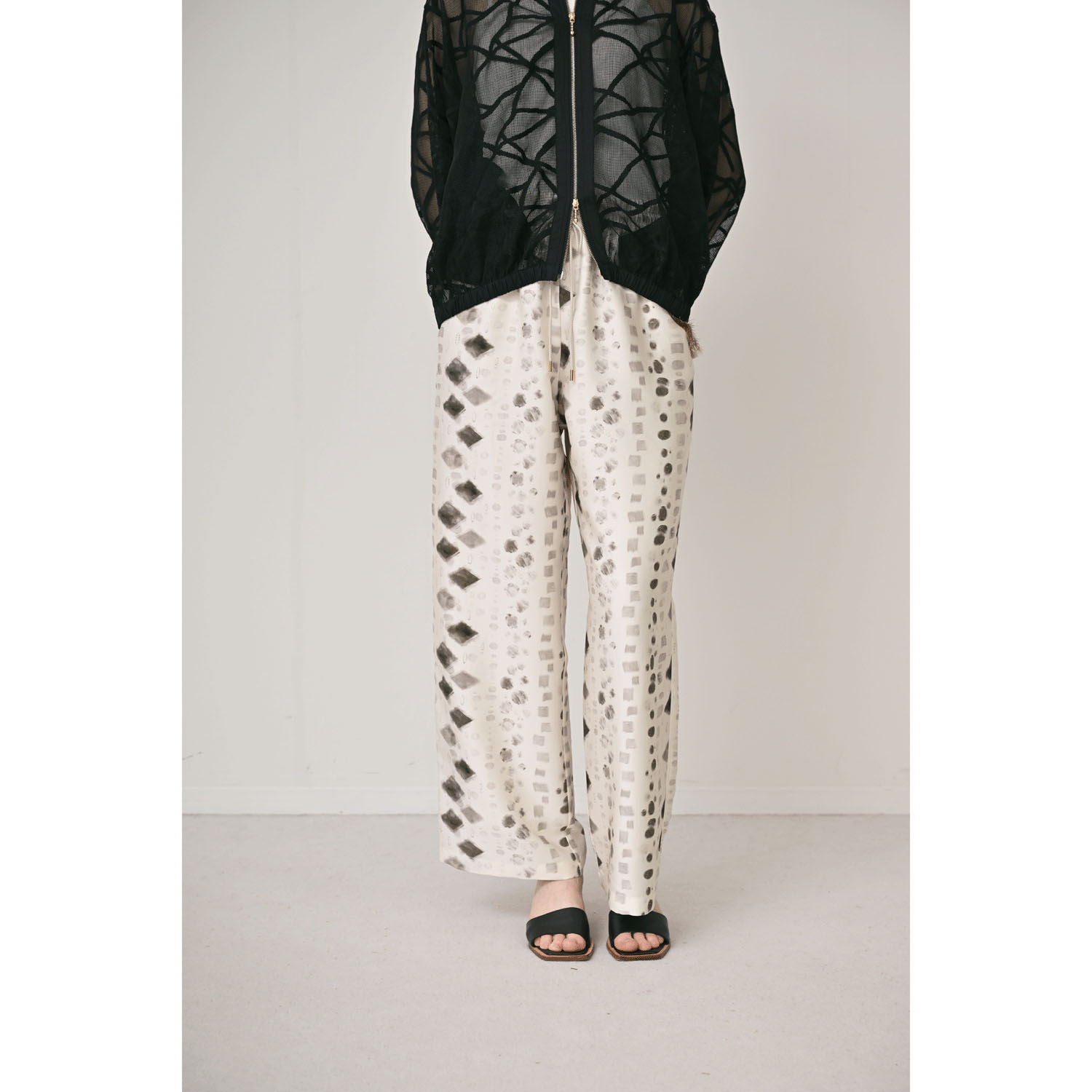 HERENCIA ポケットフリンジパンツ - 画像1