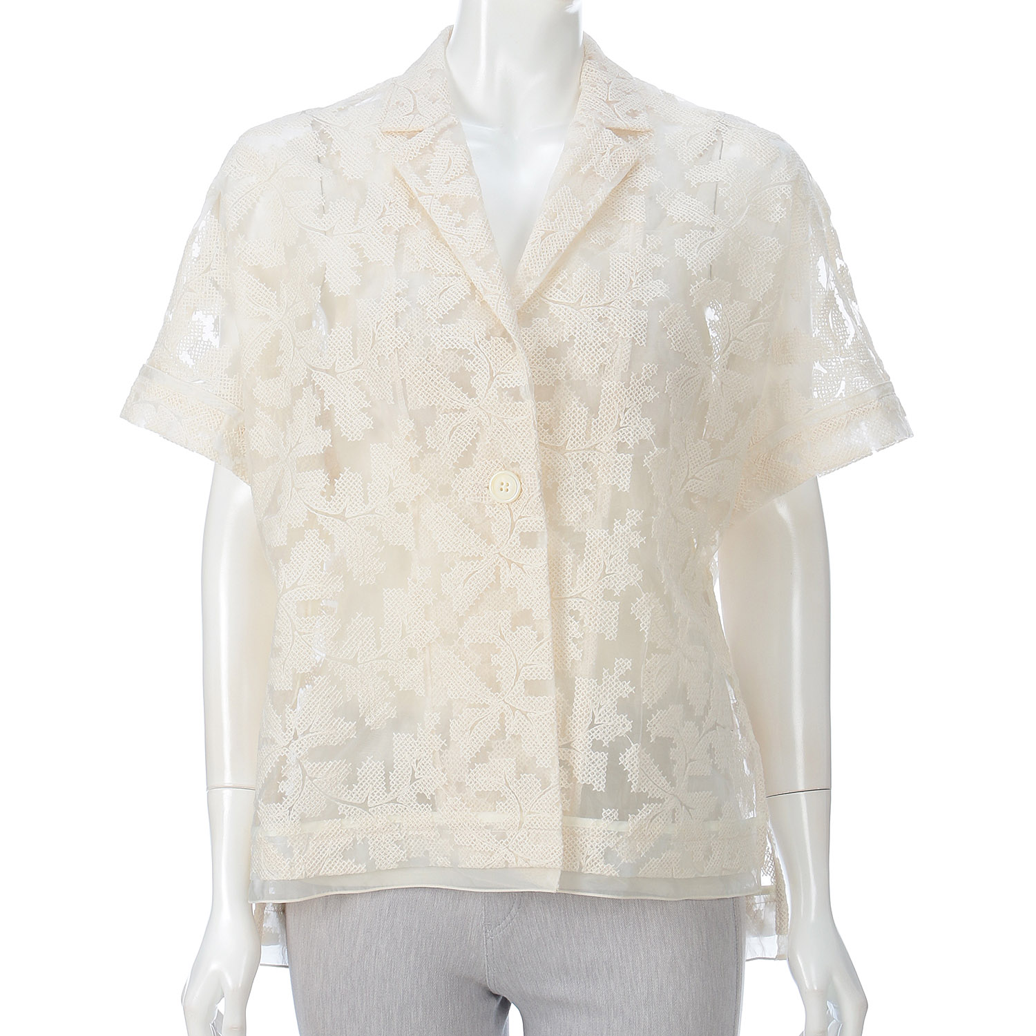 SEADRAKE クロスステッチ刺繍ジャケット