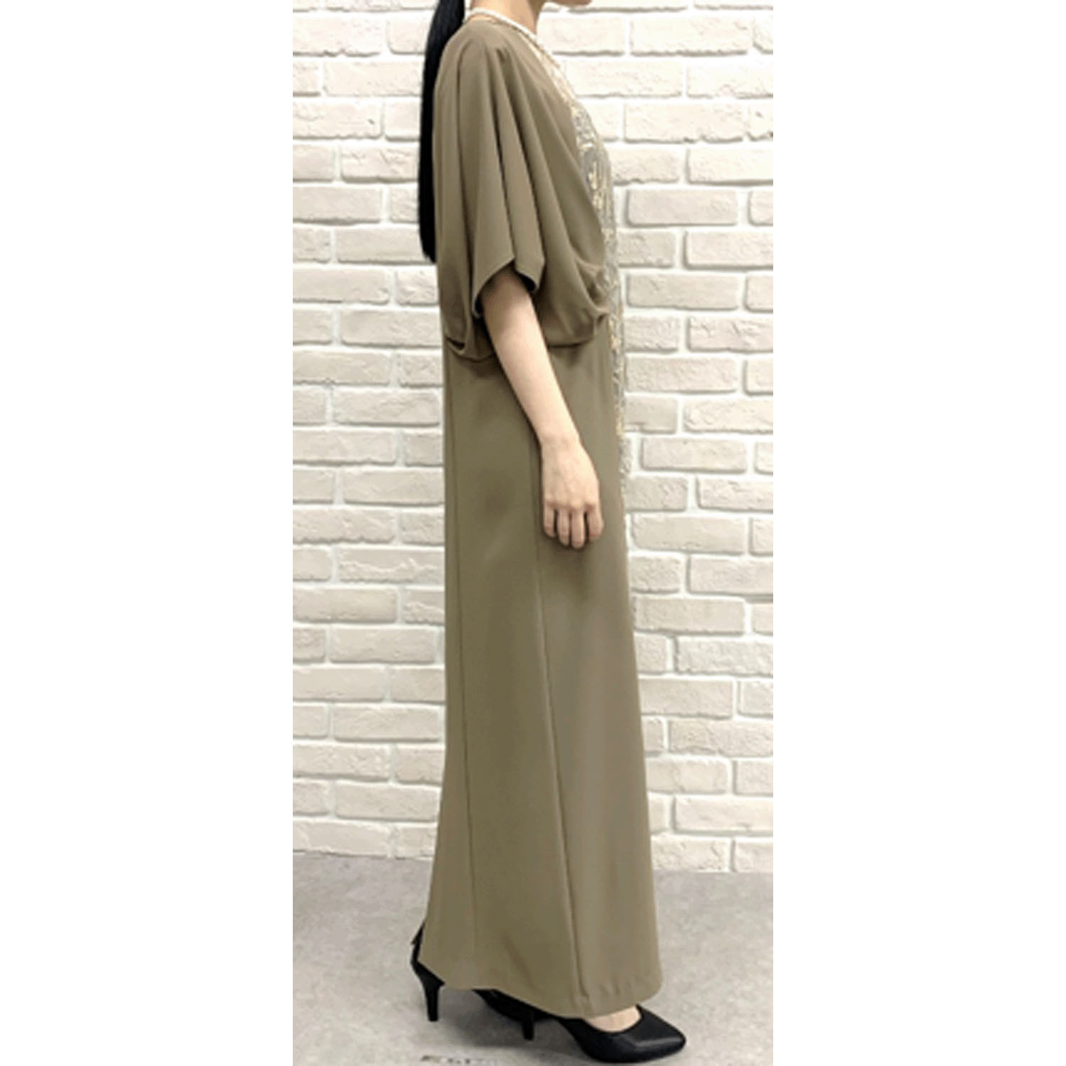 Replete 刺繍レースワンピース - 画像3