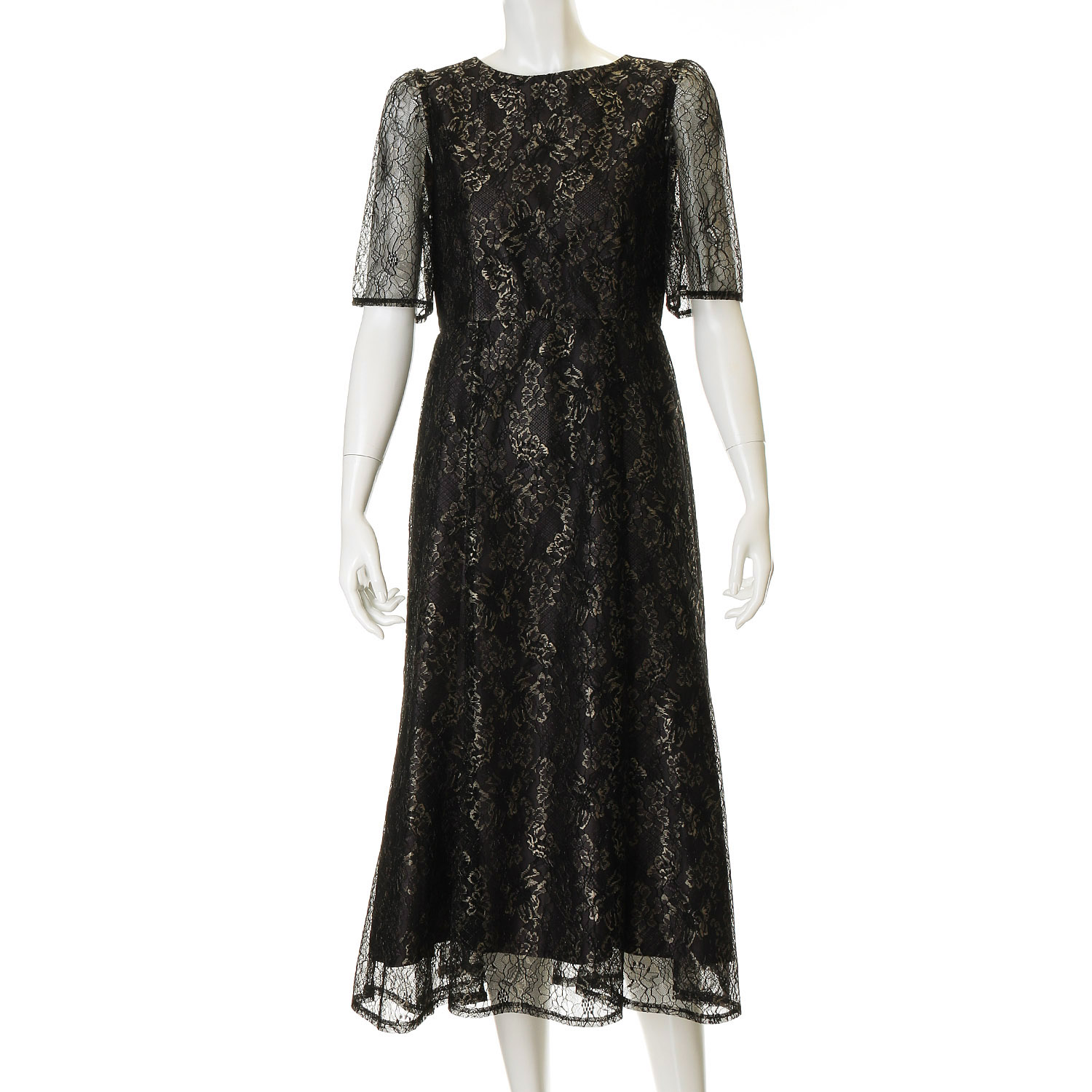 Replete ラメレースワンピース - 画像2