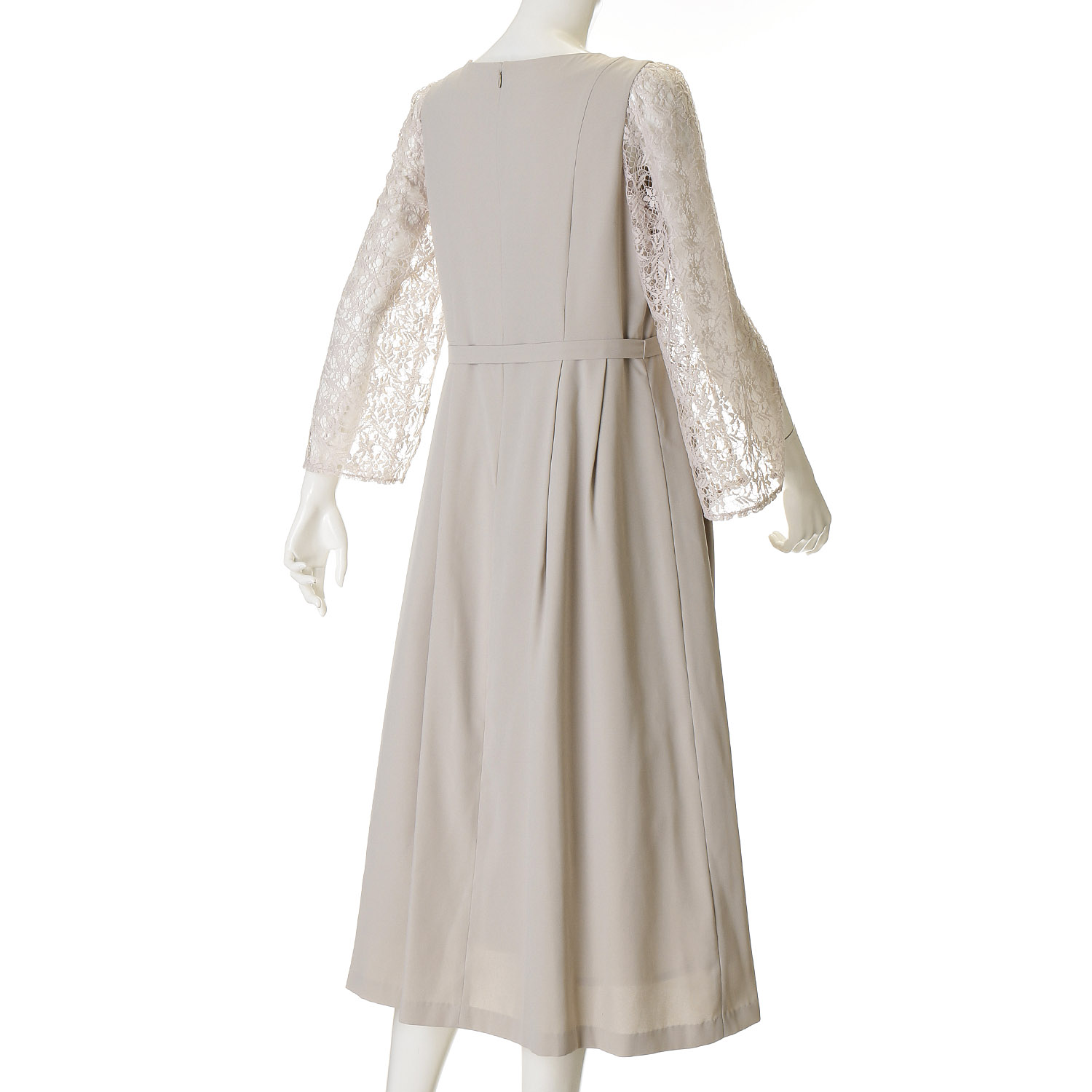 Replete レース袖ワンピース - 画像5