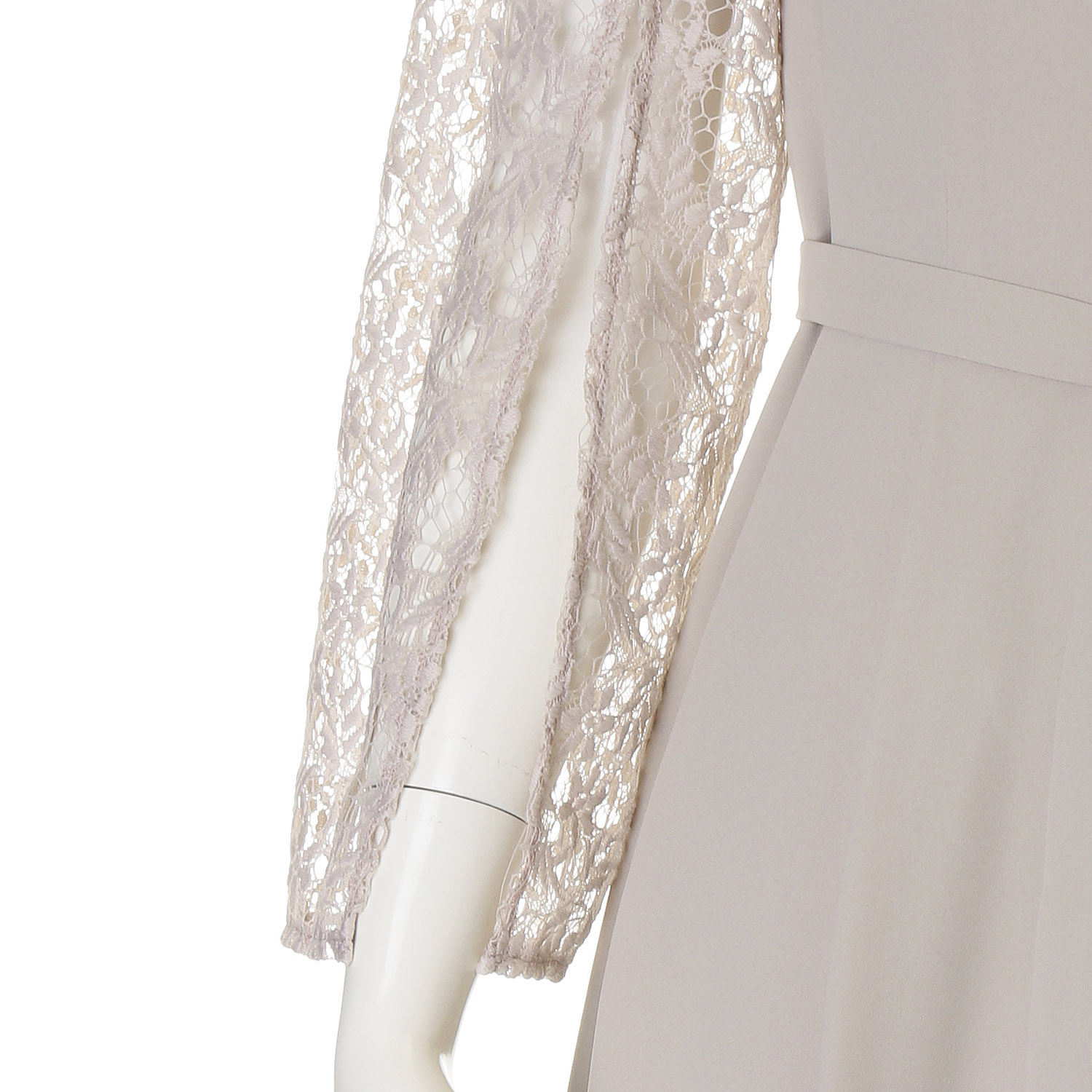 Replete レース袖ワンピース - 画像6