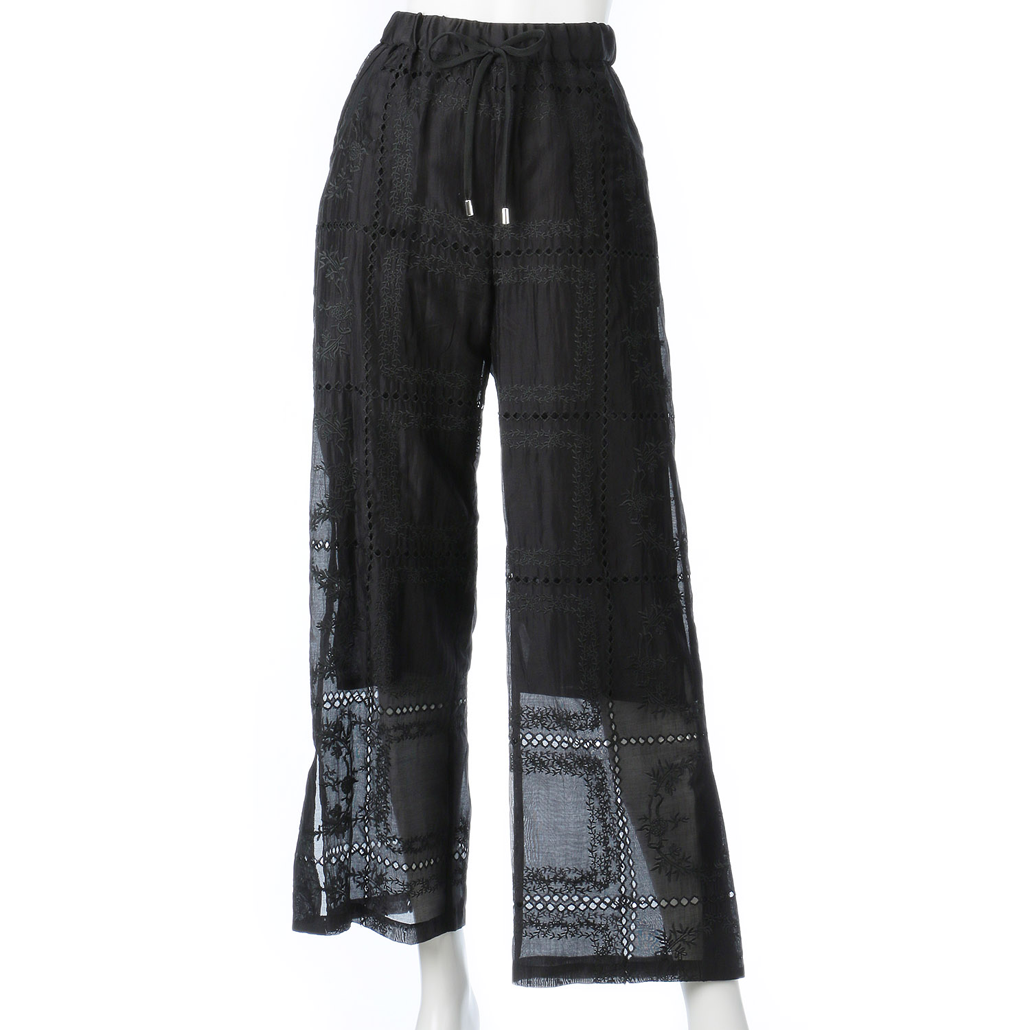 ハルズアミ サイドベンツレースパンツ - 画像2