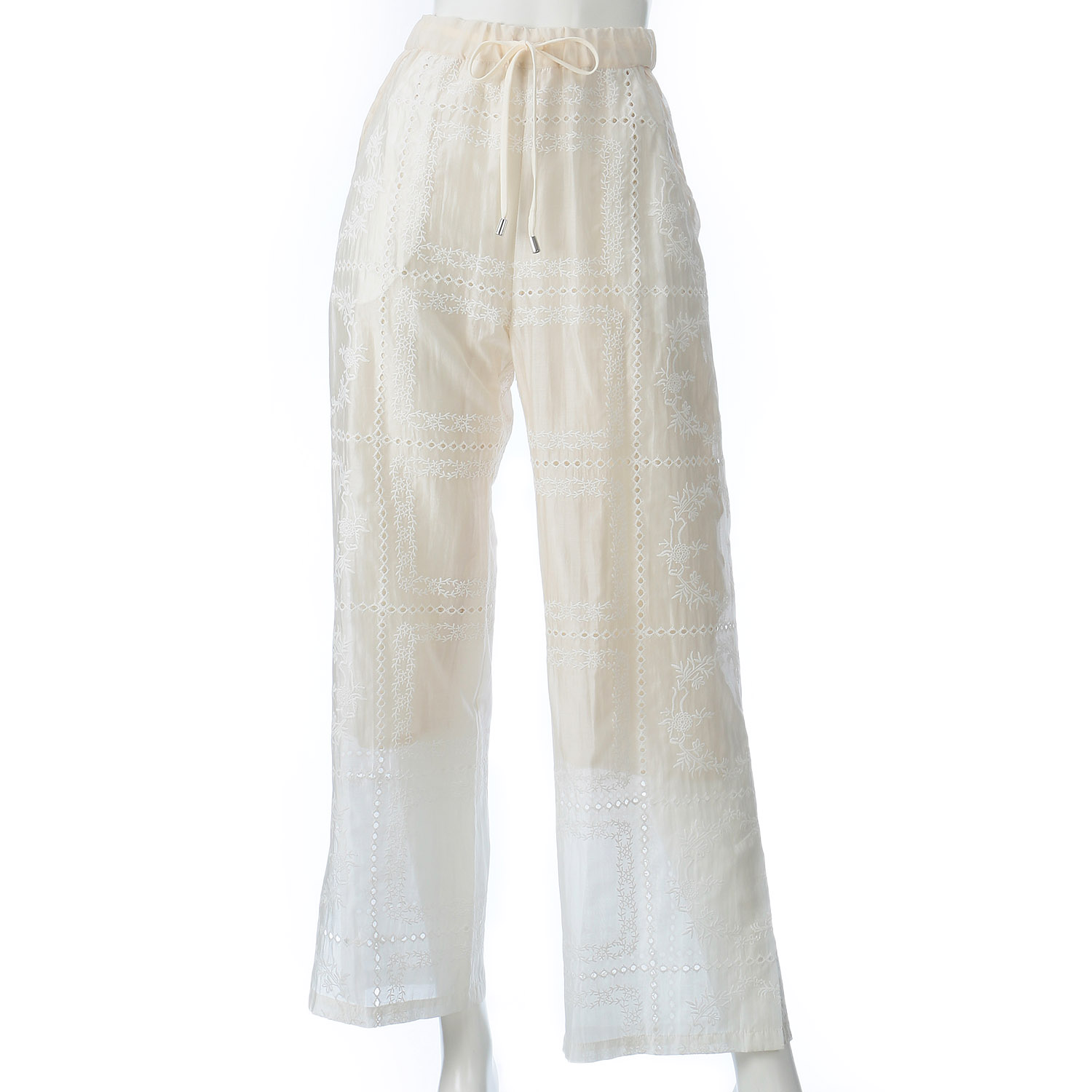 ハルズアミ サイドベンツレースパンツ - 画像1