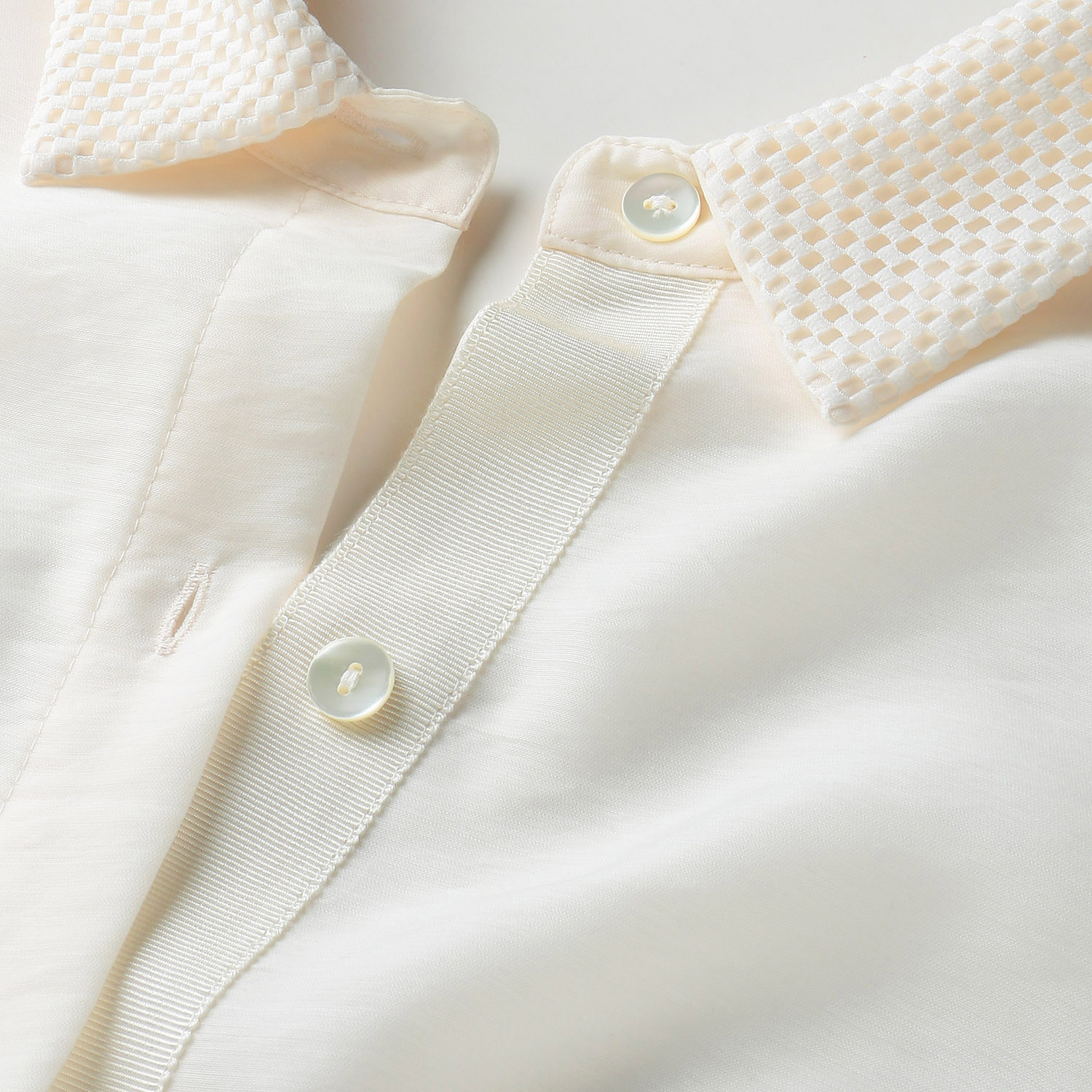 ハルズアミ カスケードフレアスリーブシャツ - 画像6