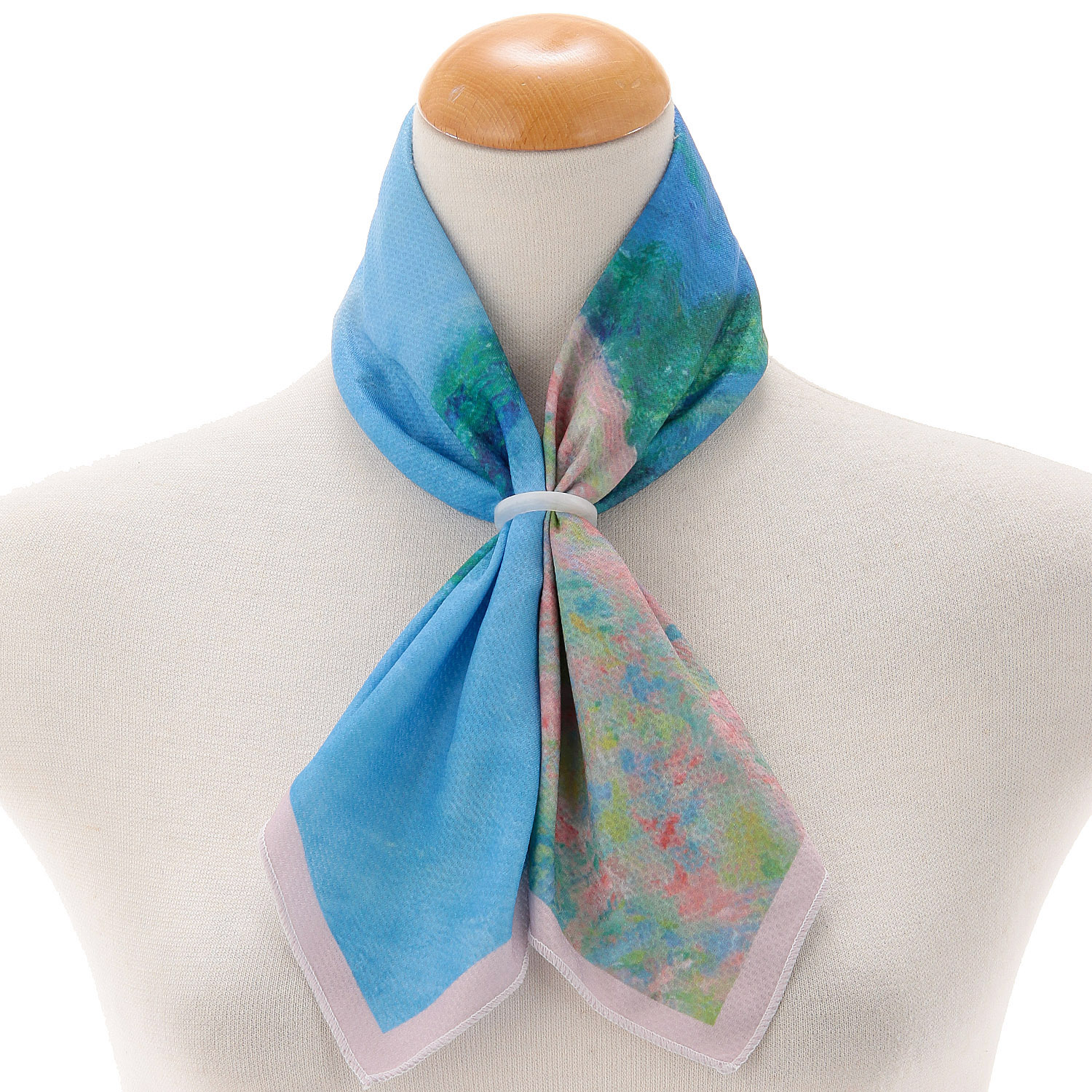 ひんやりスカーフ 絵画柄 - 画像4