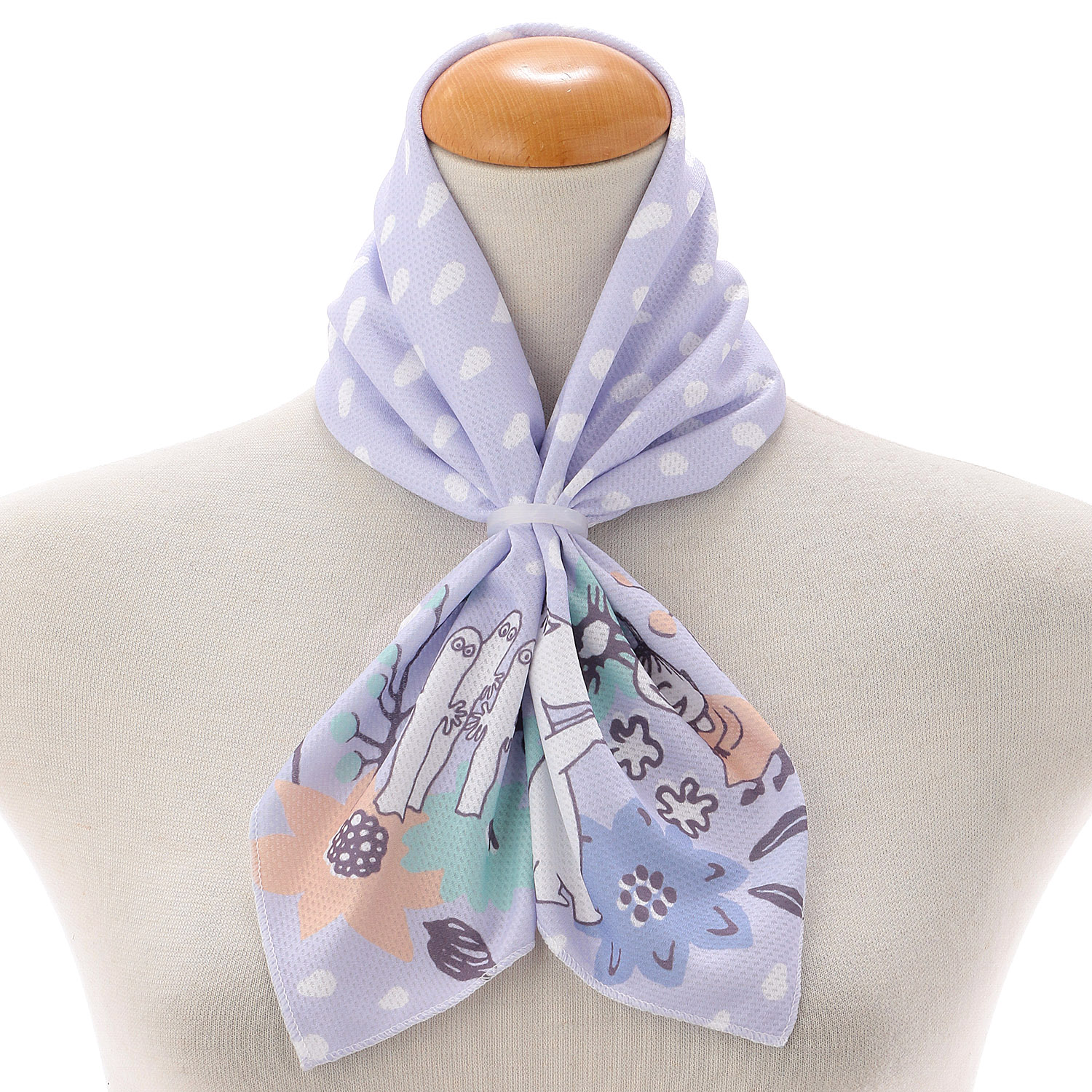 MOOMIN ひんやりスカーフ 小さな幸せ - 画像4