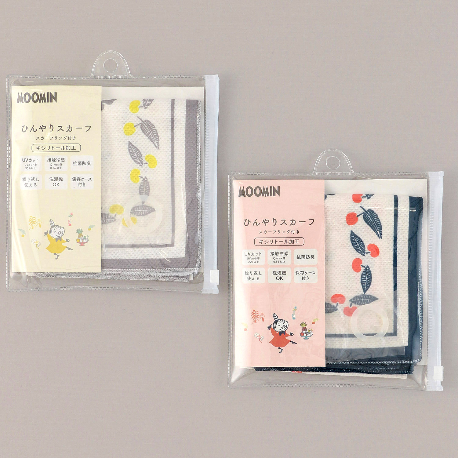 MOOMIN ひんやりスカーフ リトルミイ パーティー