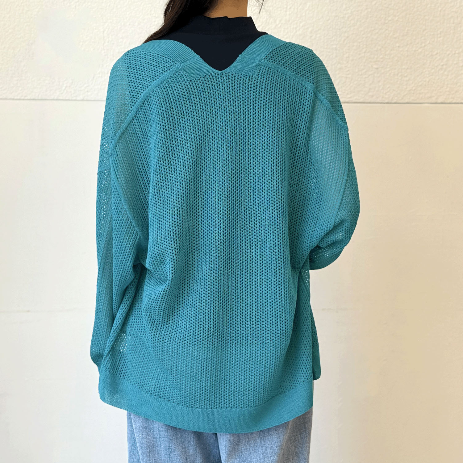 晩夏カベ糸メッシュトッパー - 画像3