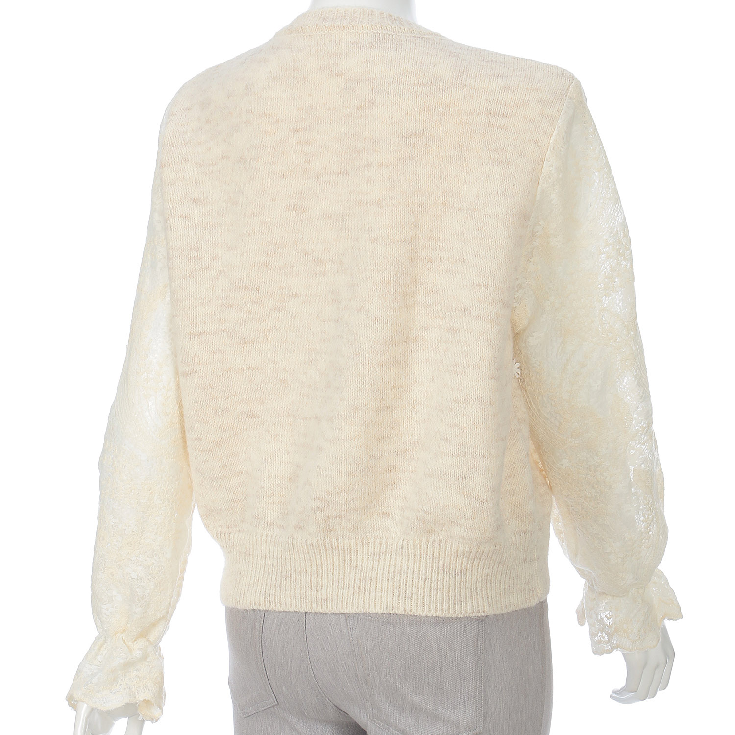 レーススリーブカーディガン - 画像3