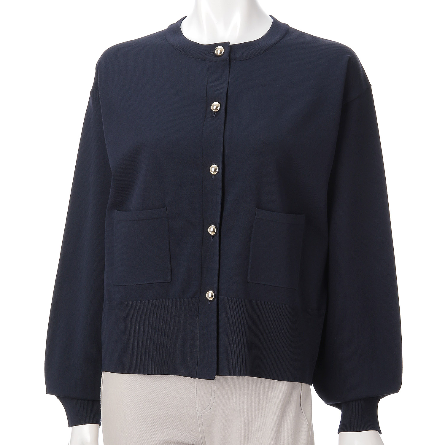 スポンジクルーネックカーディガン - 画像7