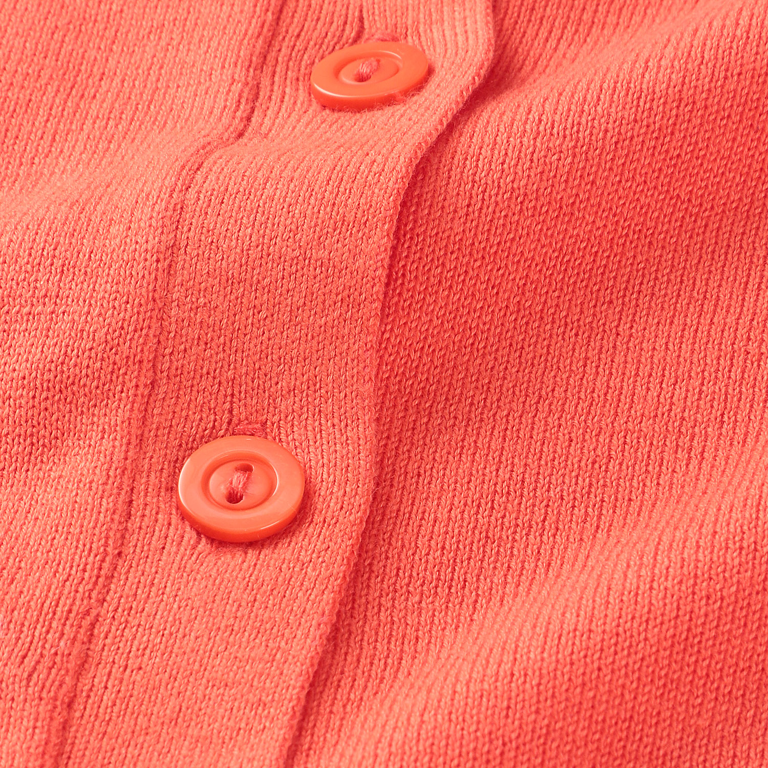 スビンコットン丸首六分袖カーディガン - 画像13