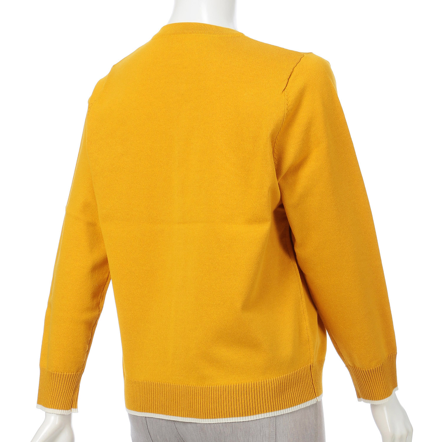 リボンモチーフ使いカーディガン - 画像5