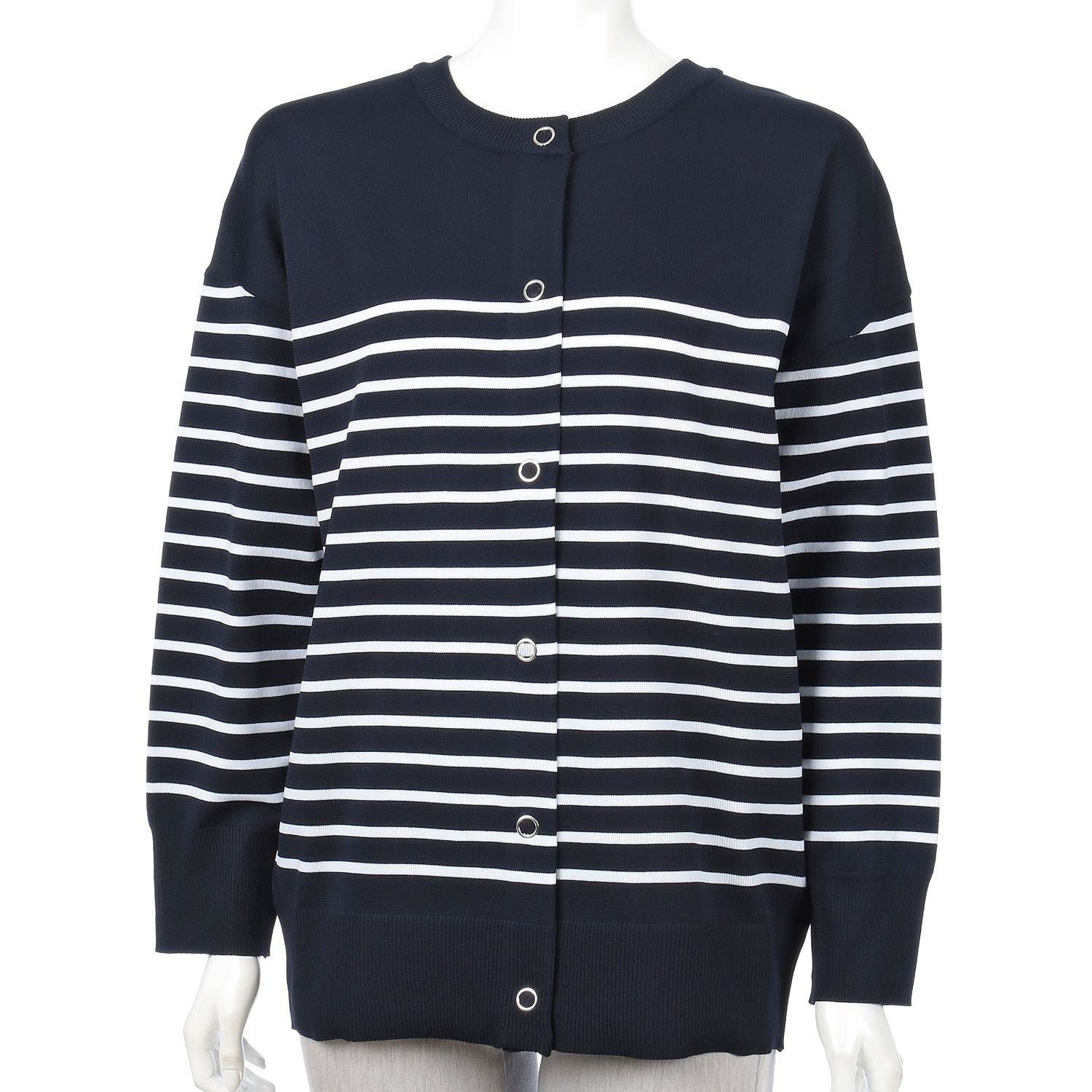 スポンジングボーダーカーディガン - 画像7