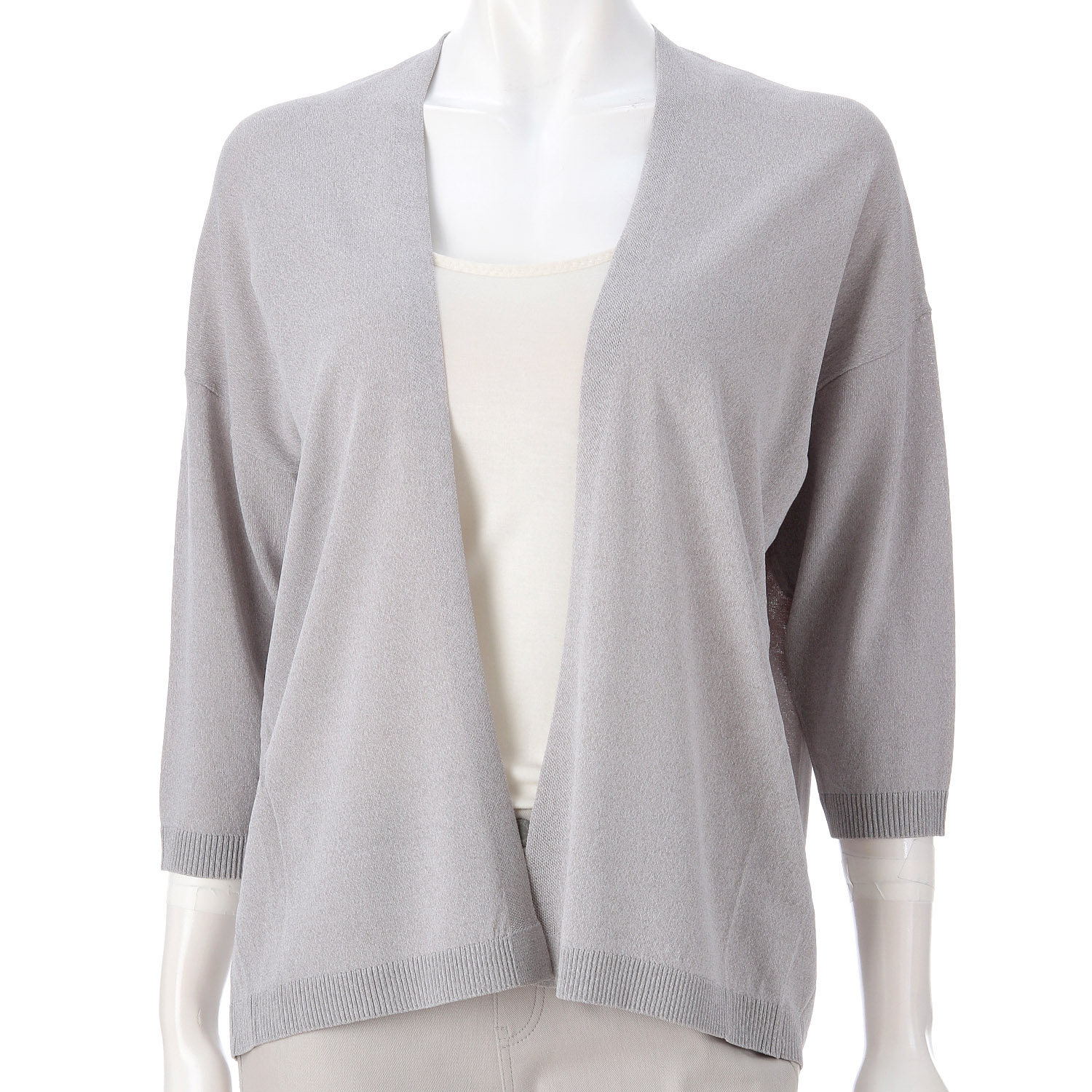 ミディアム丈トッパー7分袖