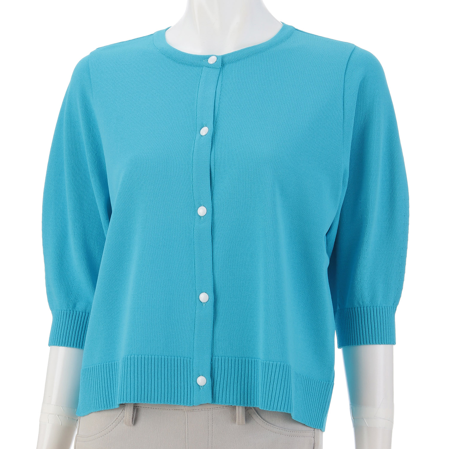 ボリューム5分袖カーディガン - 画像5