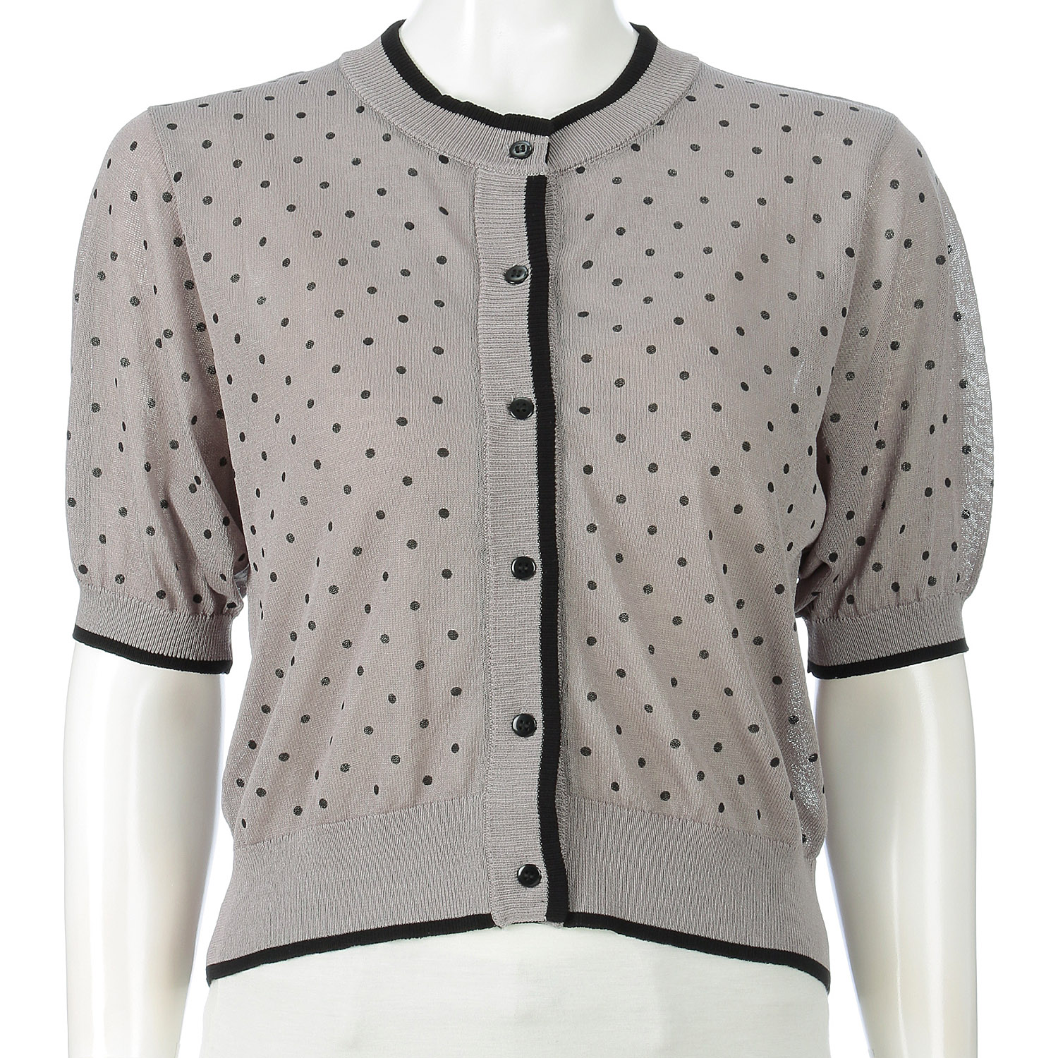 【my life】半袖ドットカーディガン - 画像5