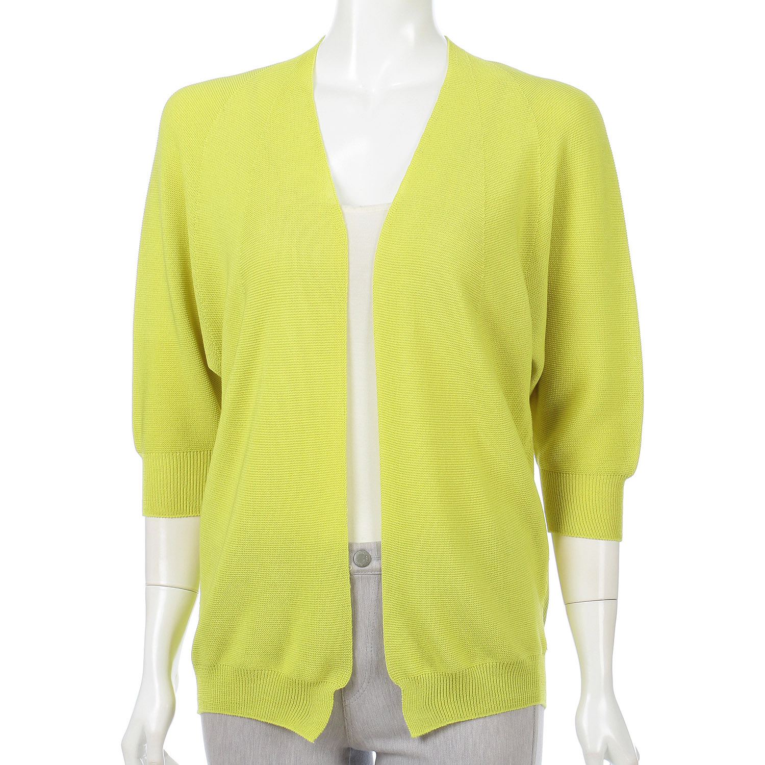 12ゲージ綿ポリカーディガン - 画像7