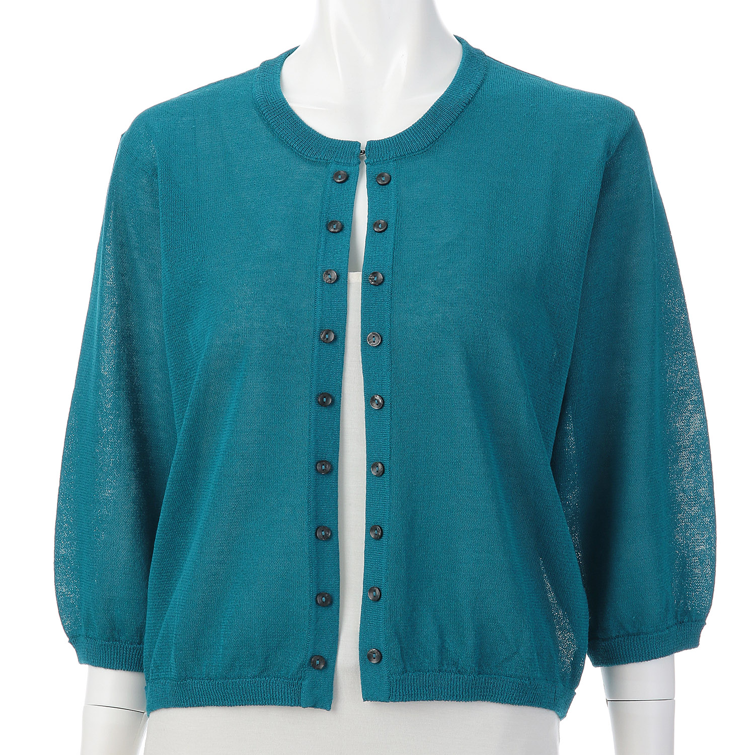 麻混カーディガン - 画像9