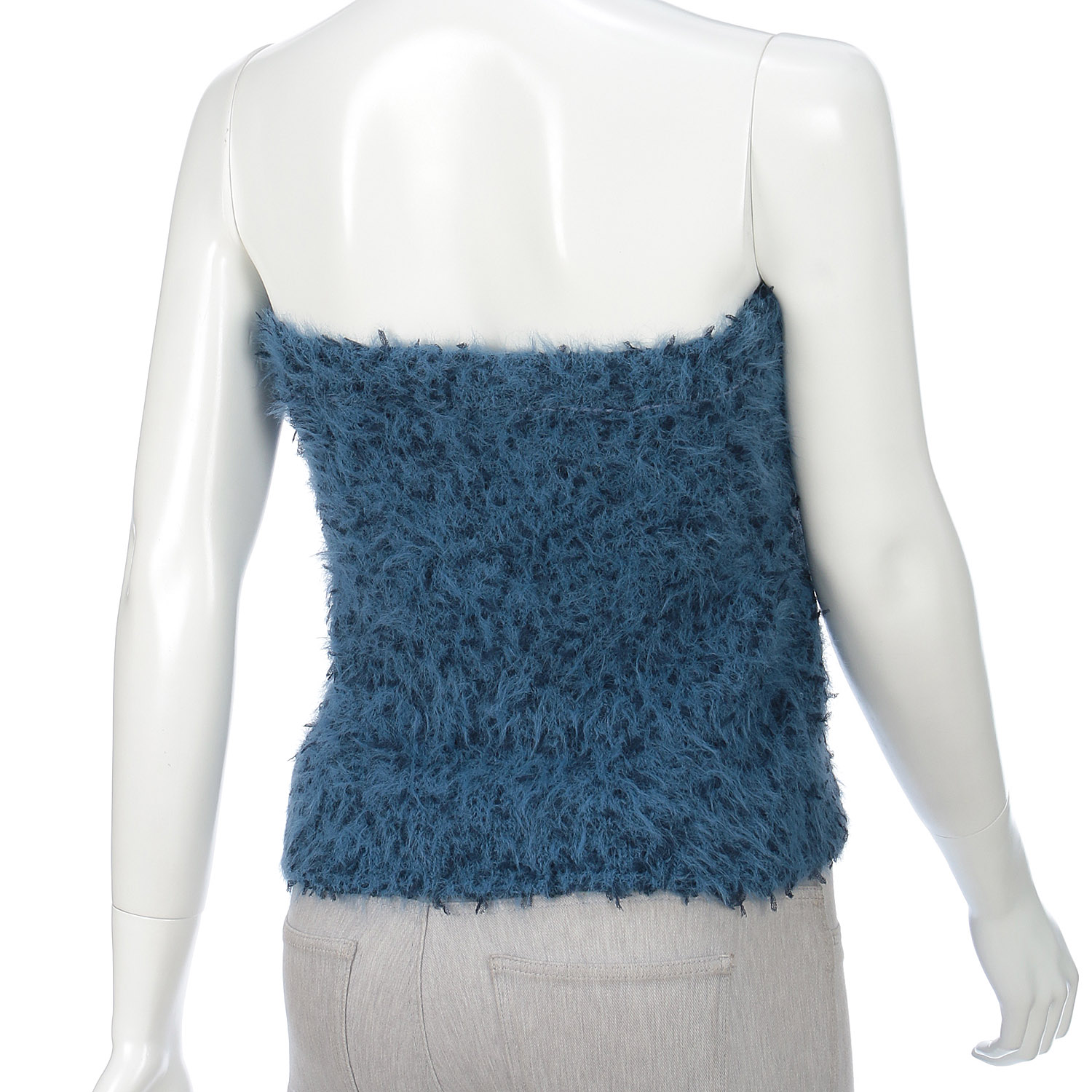 フェザーモールチュール糸ミックスビスチェ - 画像7