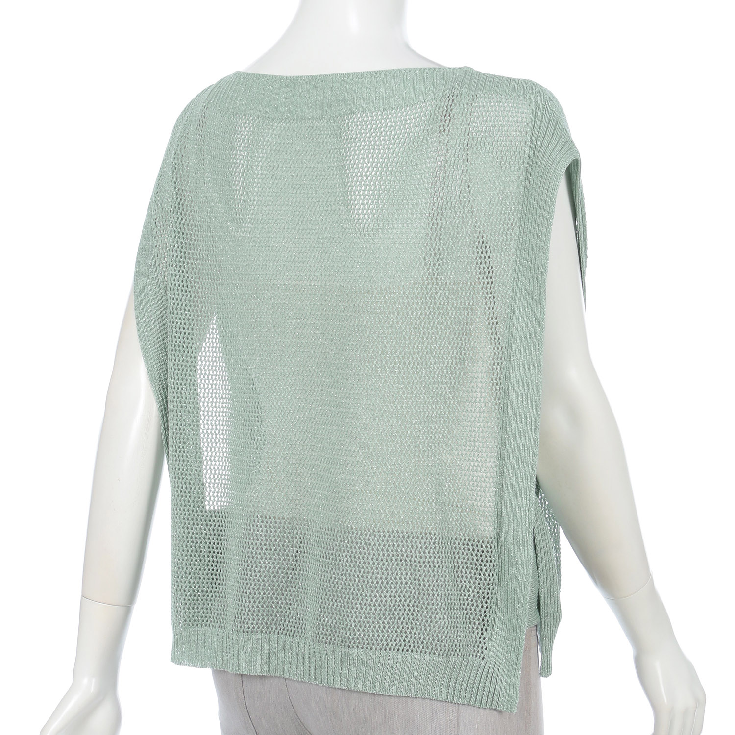 ラメメッシュベスト - 画像7