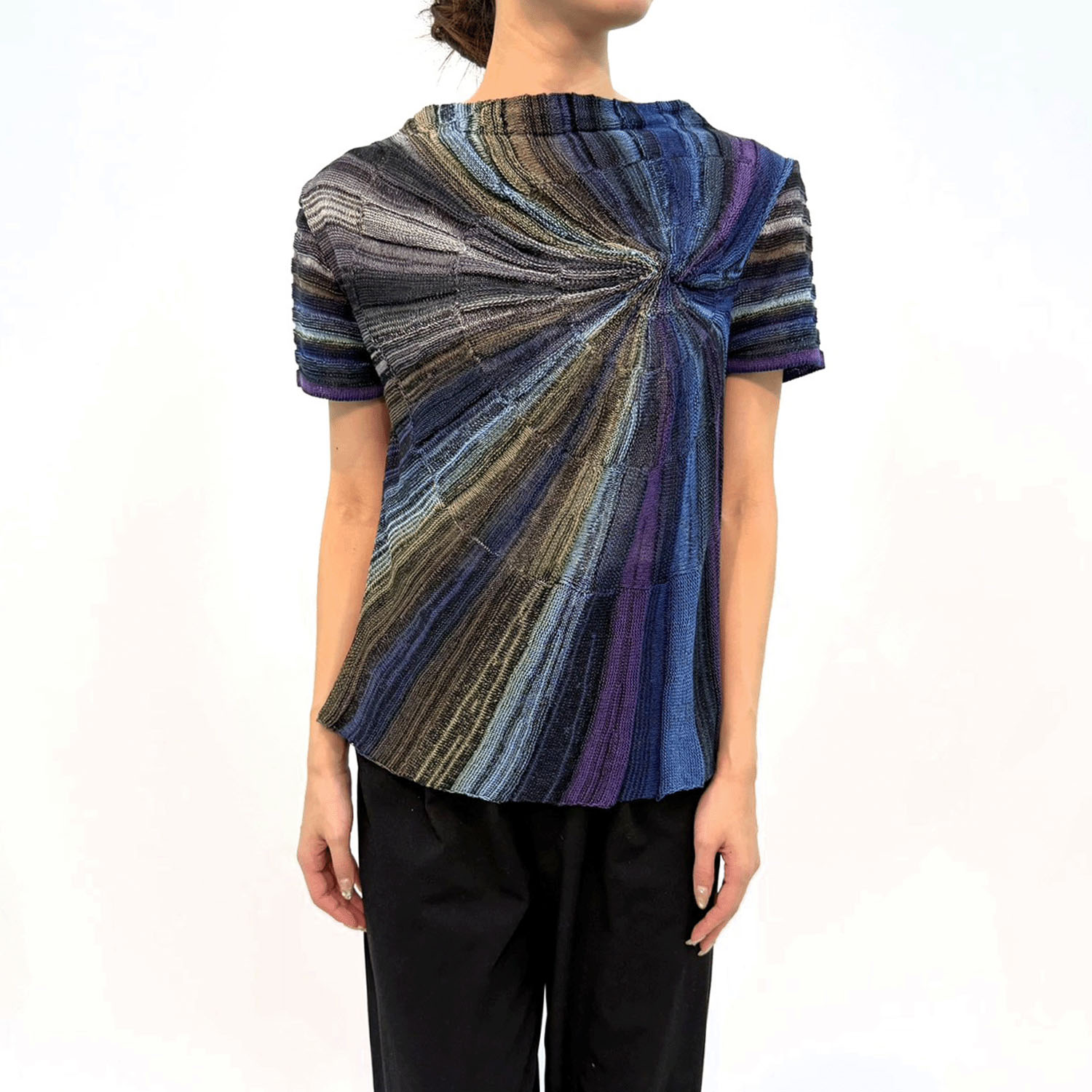 絣うずまき半袖ベスト - 画像2