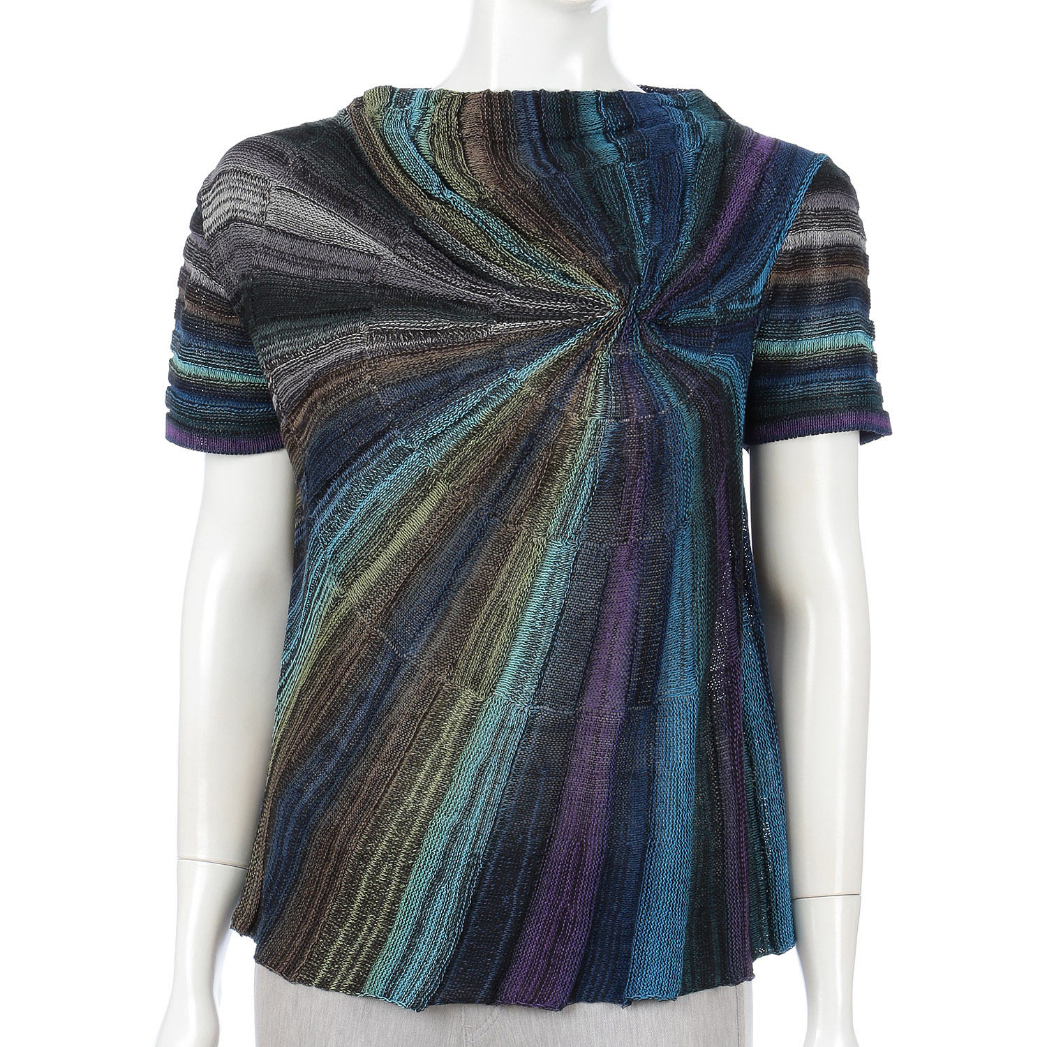 絣うずまき半袖ベスト - 画像3