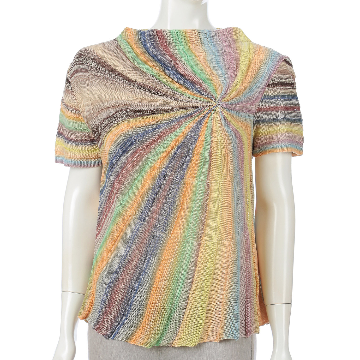 絣うずまき半袖ベスト - 画像5