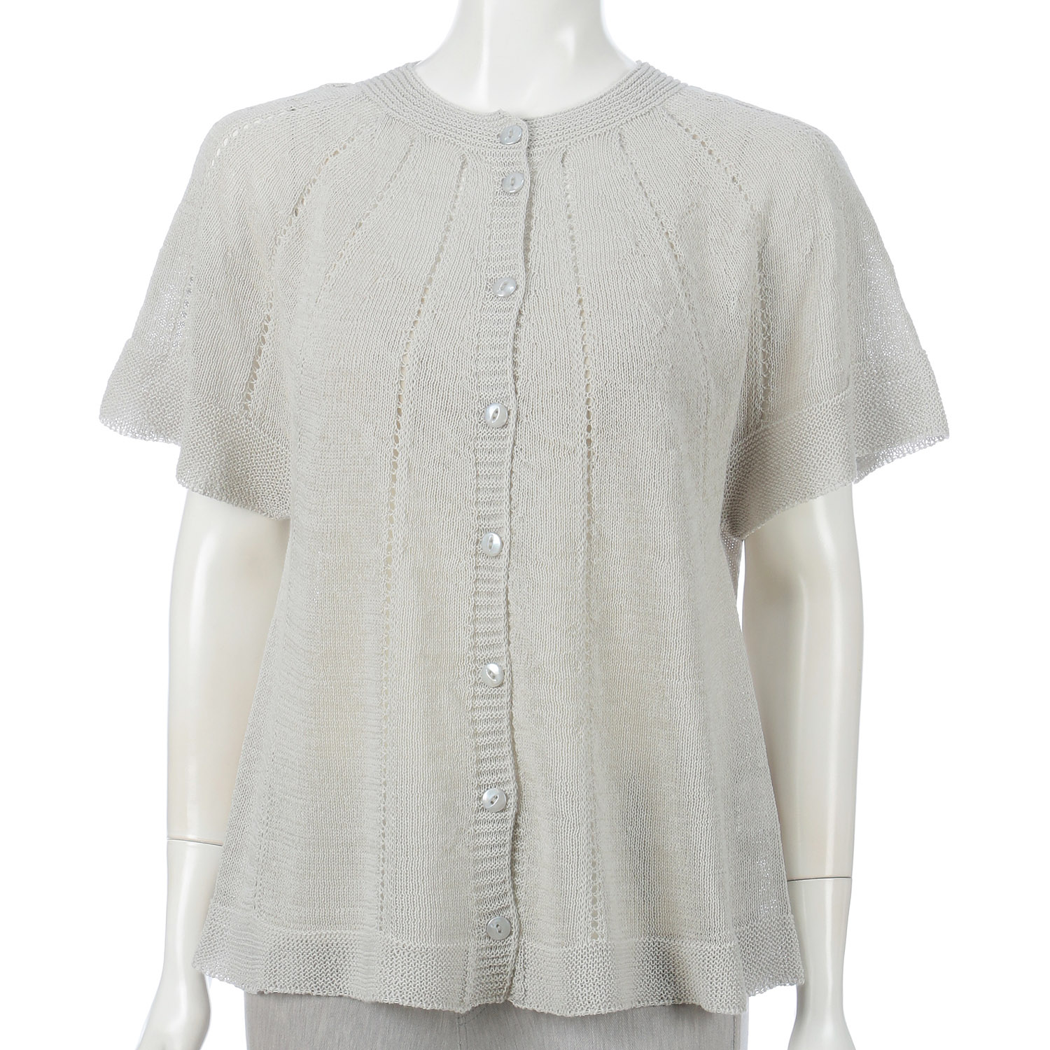 ホールガーメントフレンチベスト - 画像1