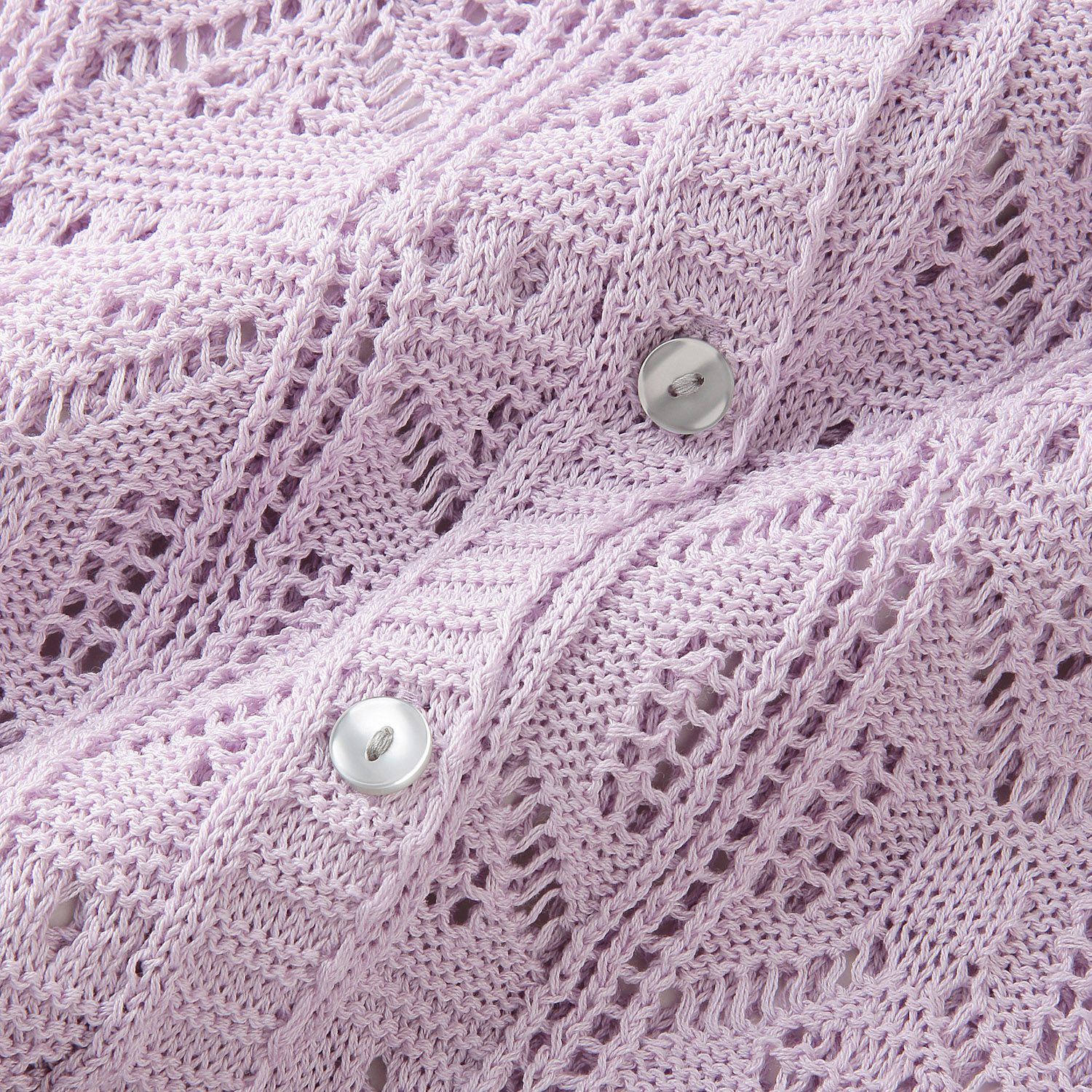 透かし柄2WAYベスト - 画像7