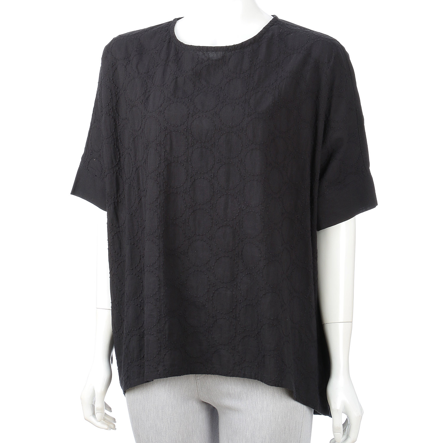 サークル刺繍プルオーバー - 画像2