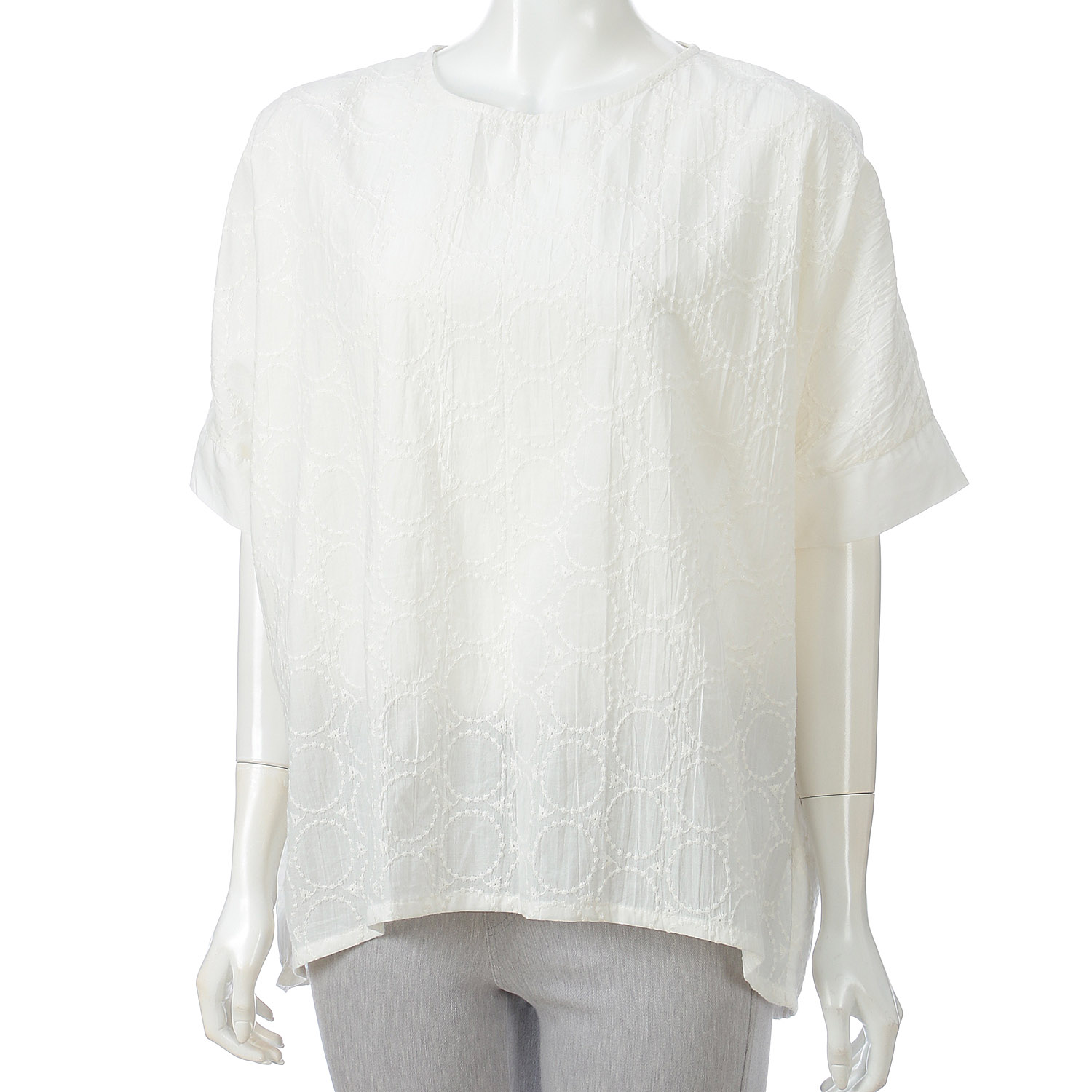 サークル刺繍プルオーバー - 画像3