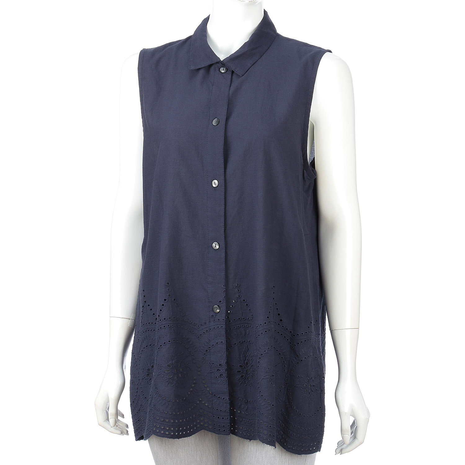 スカラップレースベスト - 画像6