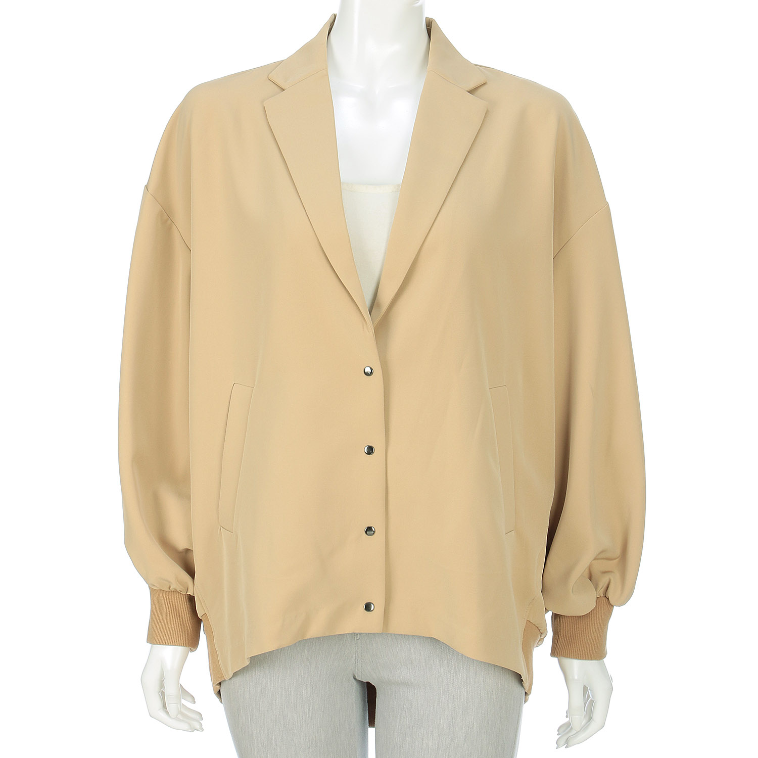 【＋me】リブ使いジャケット - 画像3