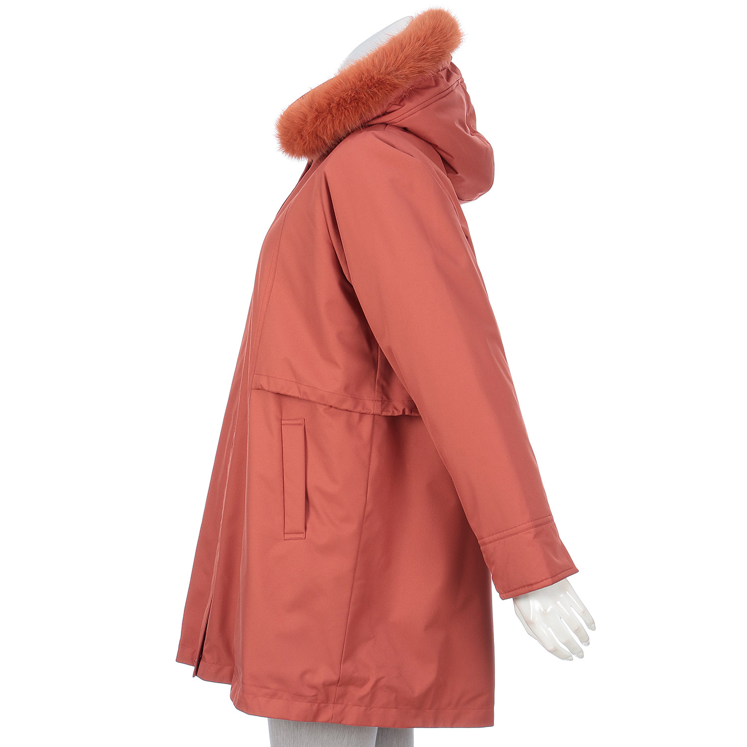 ファー付き裏ボアコート - 画像6