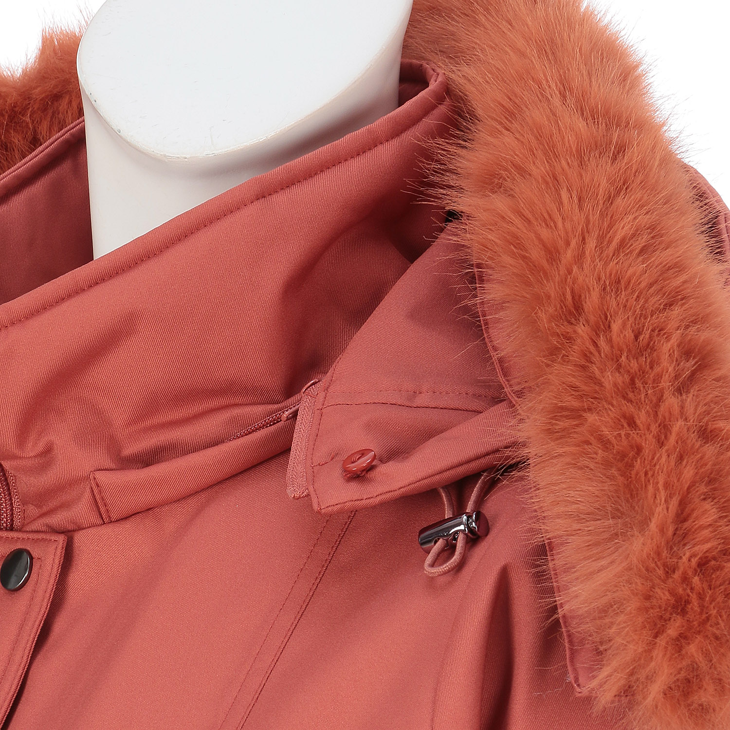 ファー付き裏ボアコート - 画像8