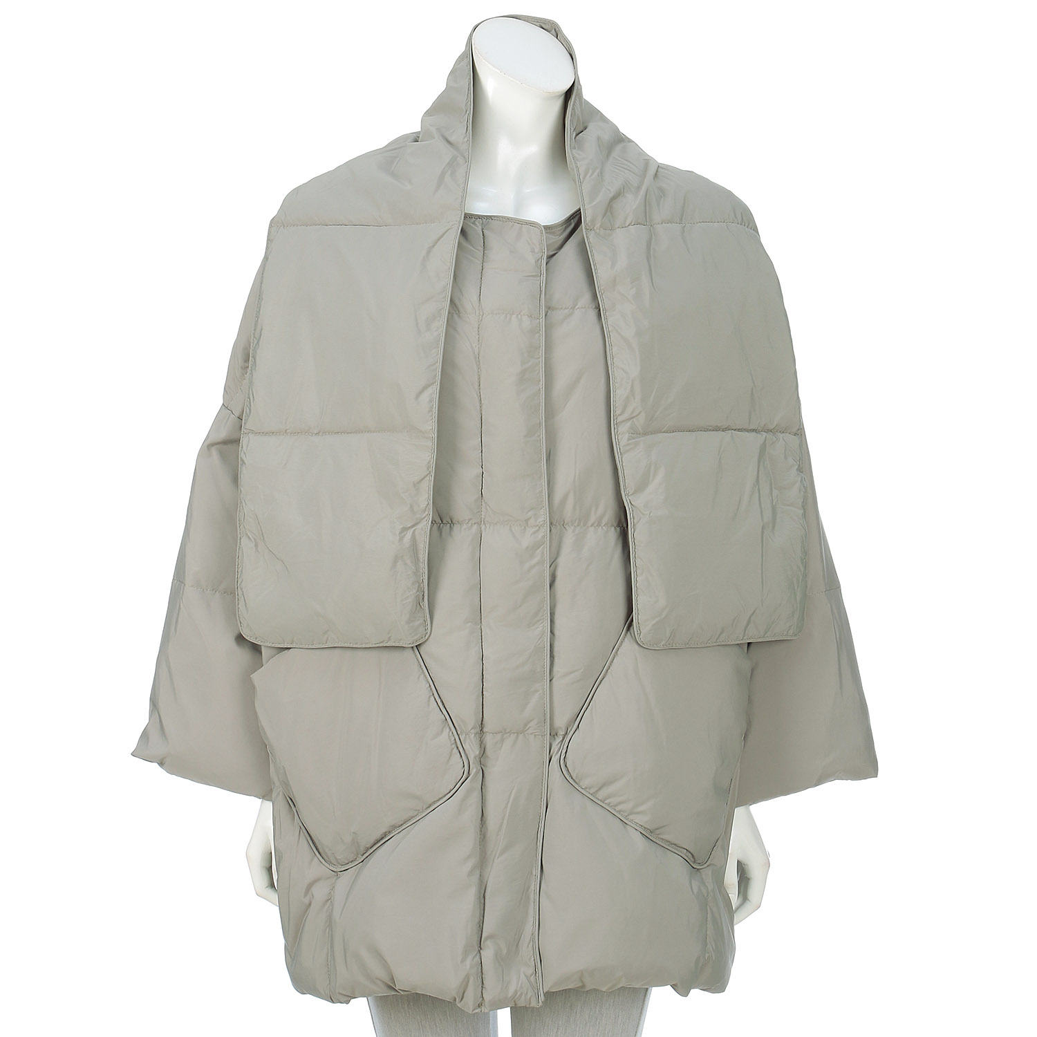 マフラー付ダウンコート - 画像11