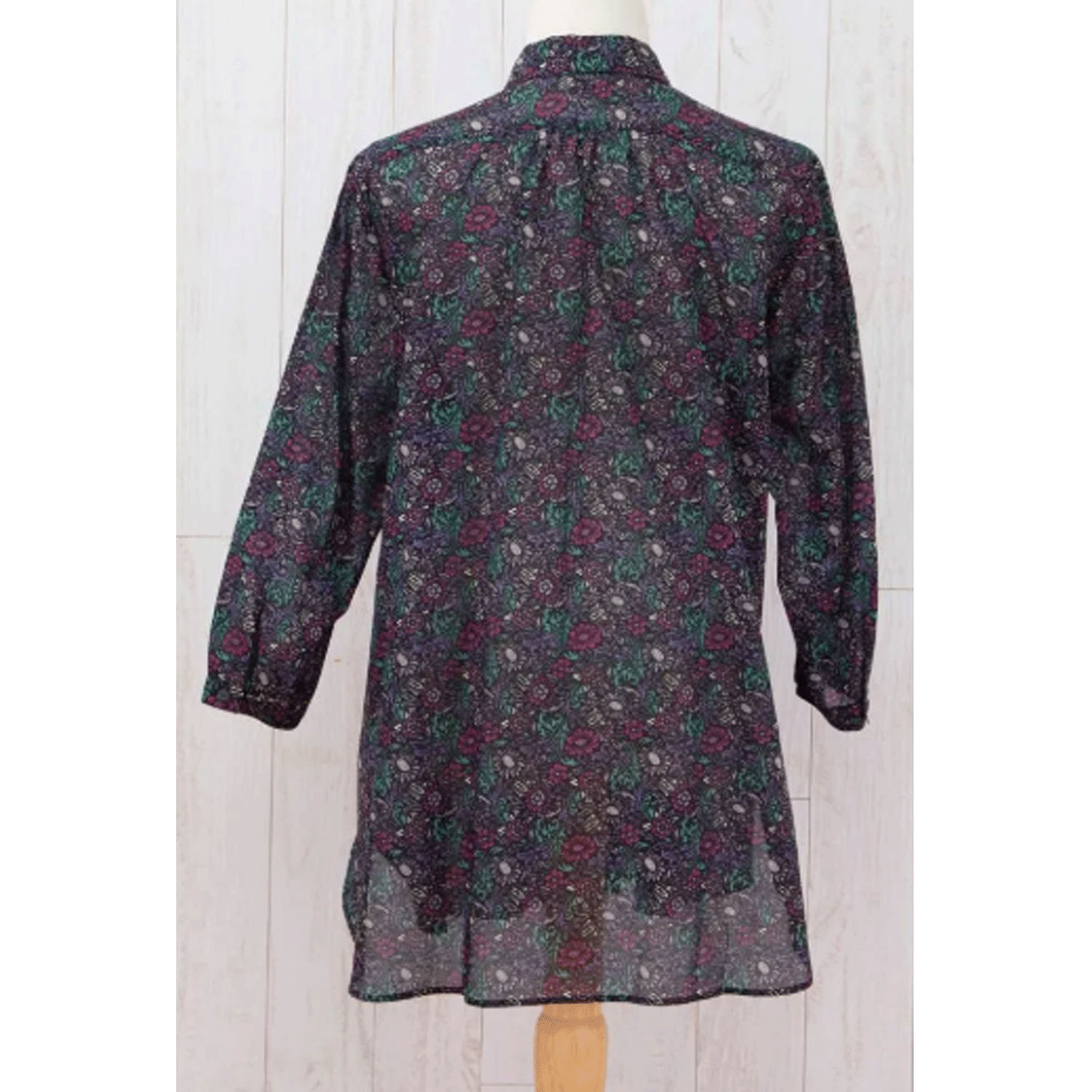 【ETONET限定】シルクロード 前ピンタックシャツチュニック ソグド - 画像5