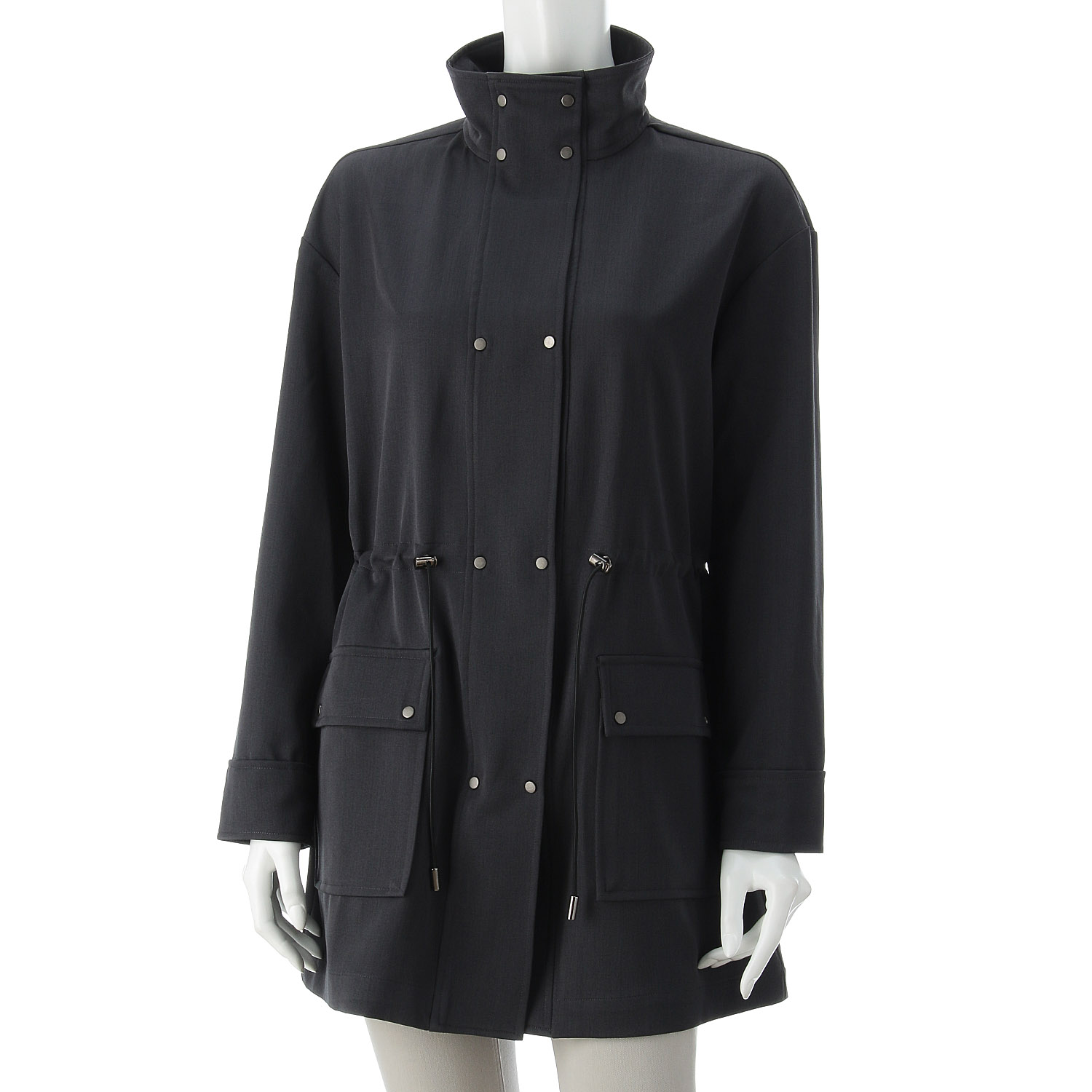 LAPIS ROUGE ウエストドロストコート - 画像2