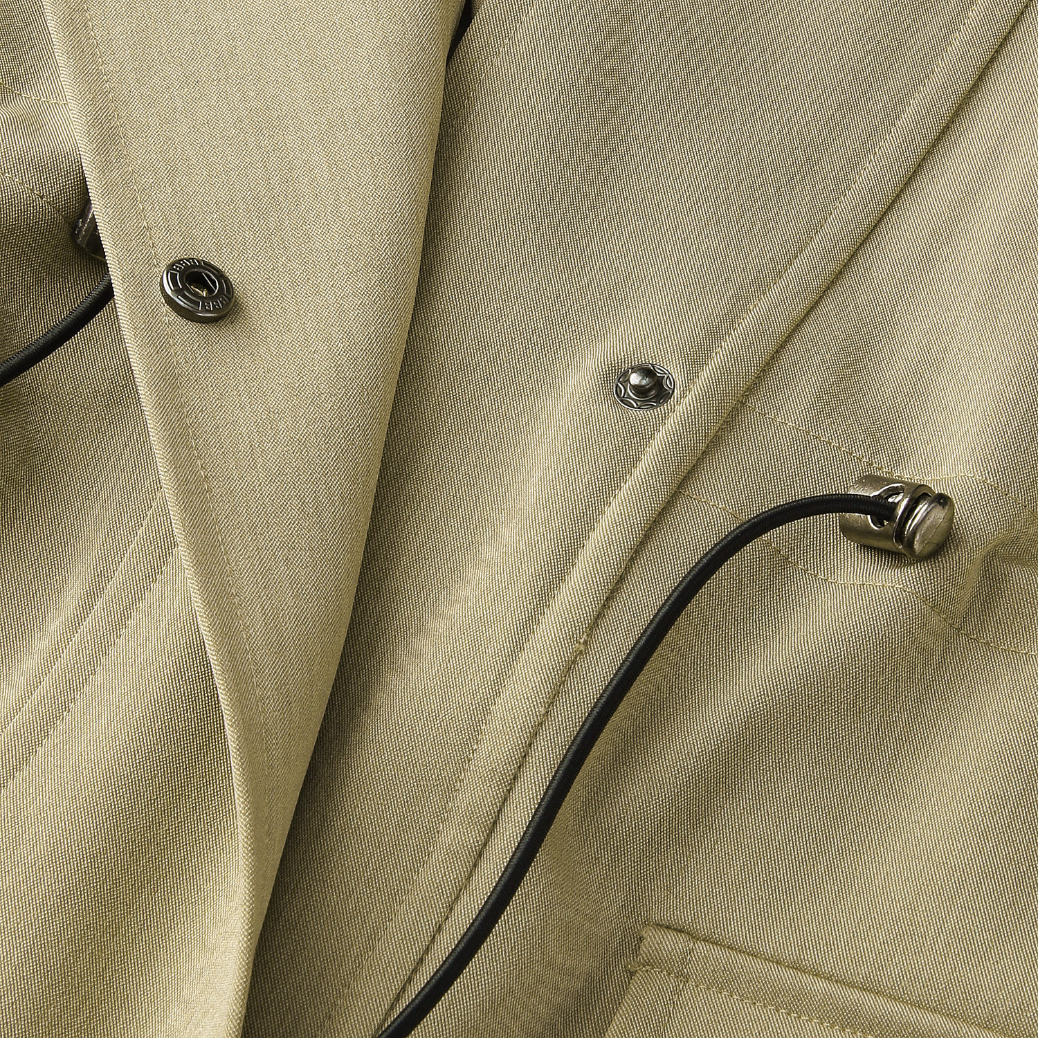 LAPIS ROUGE ウエストドロストコート - 画像5