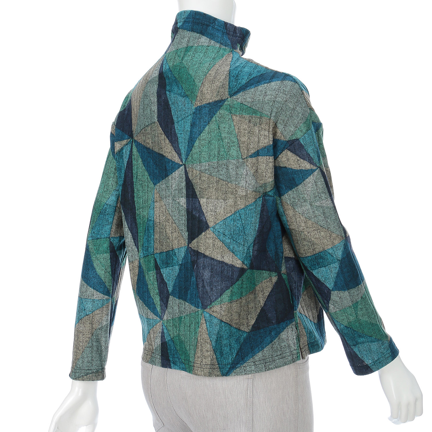 LAPIS ROUGE レインボー柄プルオーバー - 画像3