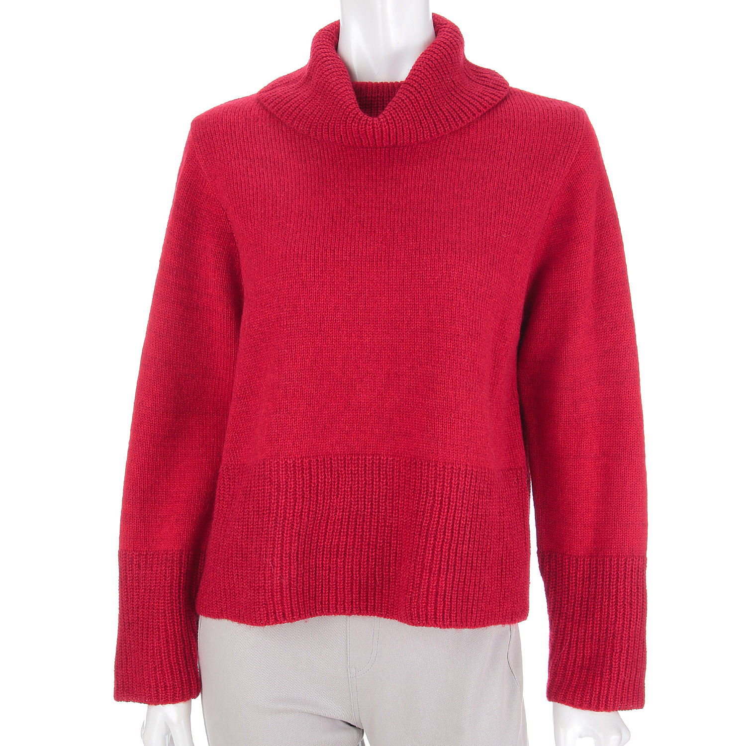 LAPIS ROUGE アルパカ混オフタートルセーター - 画像1