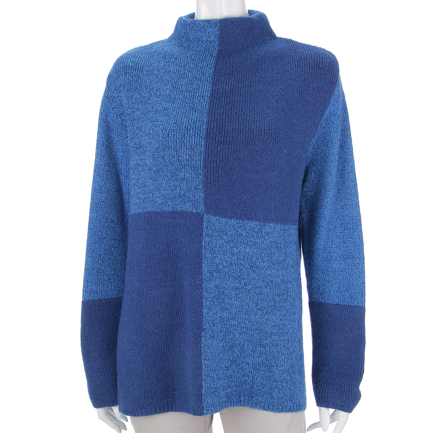 LAPIS ROUGE アルパカ混配色セーター - 画像8