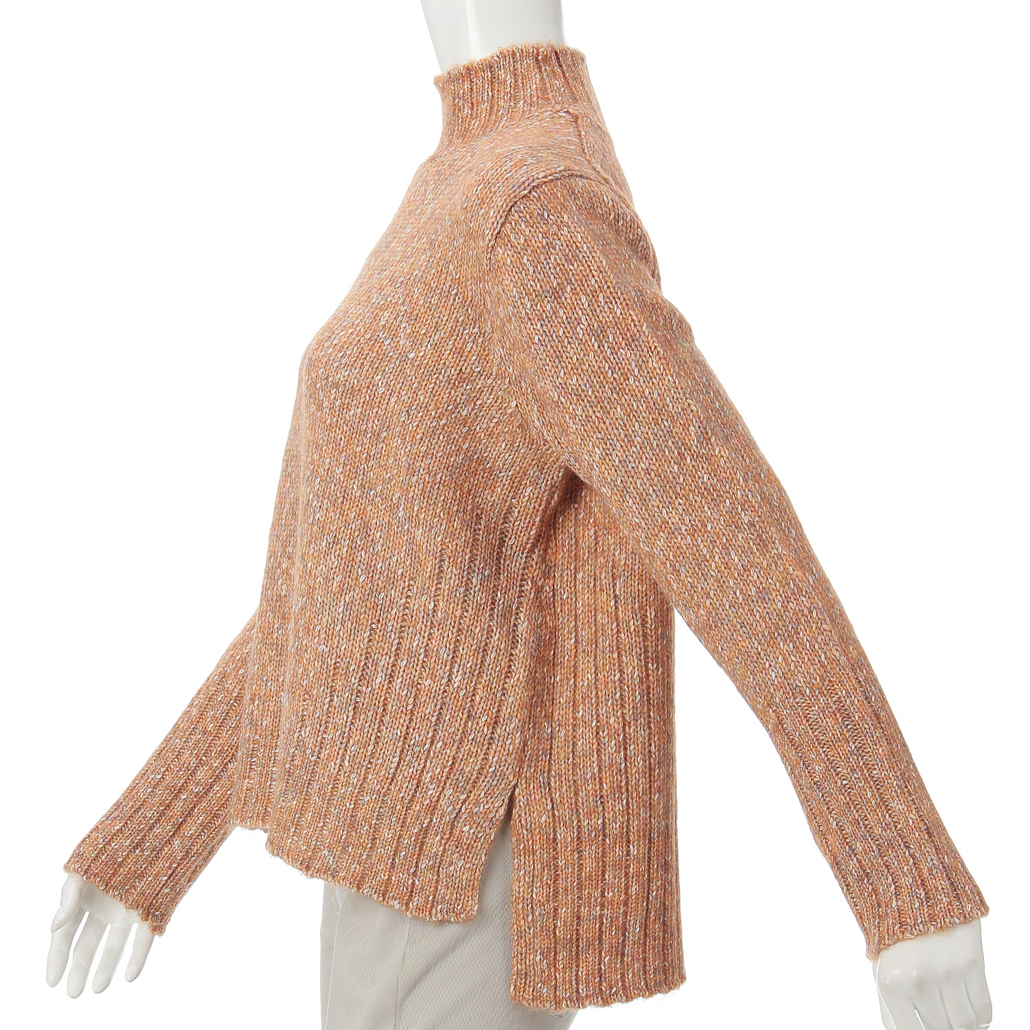 LAPIS ROUGE カラーネップツイードセーター - 画像4