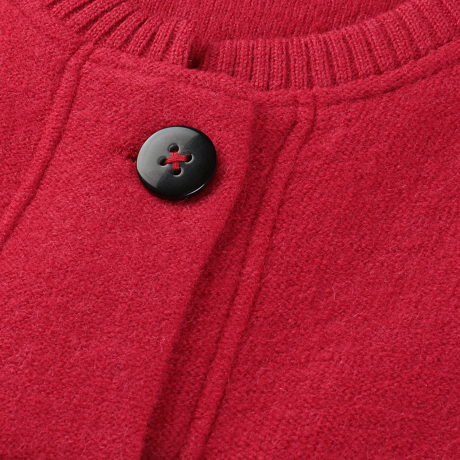 LAPIS ROUGE ウール100％圧縮ニットジャケット - 画像7