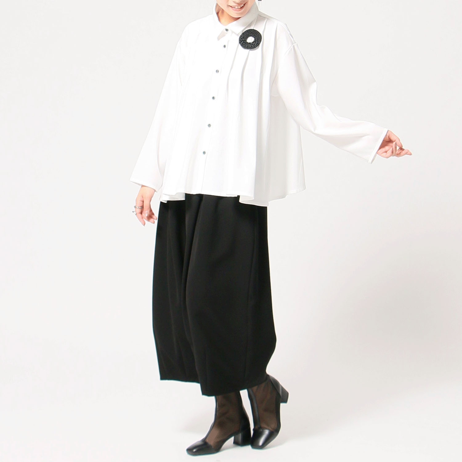 jalan jalan トロワッシャーブラウス - 画像4